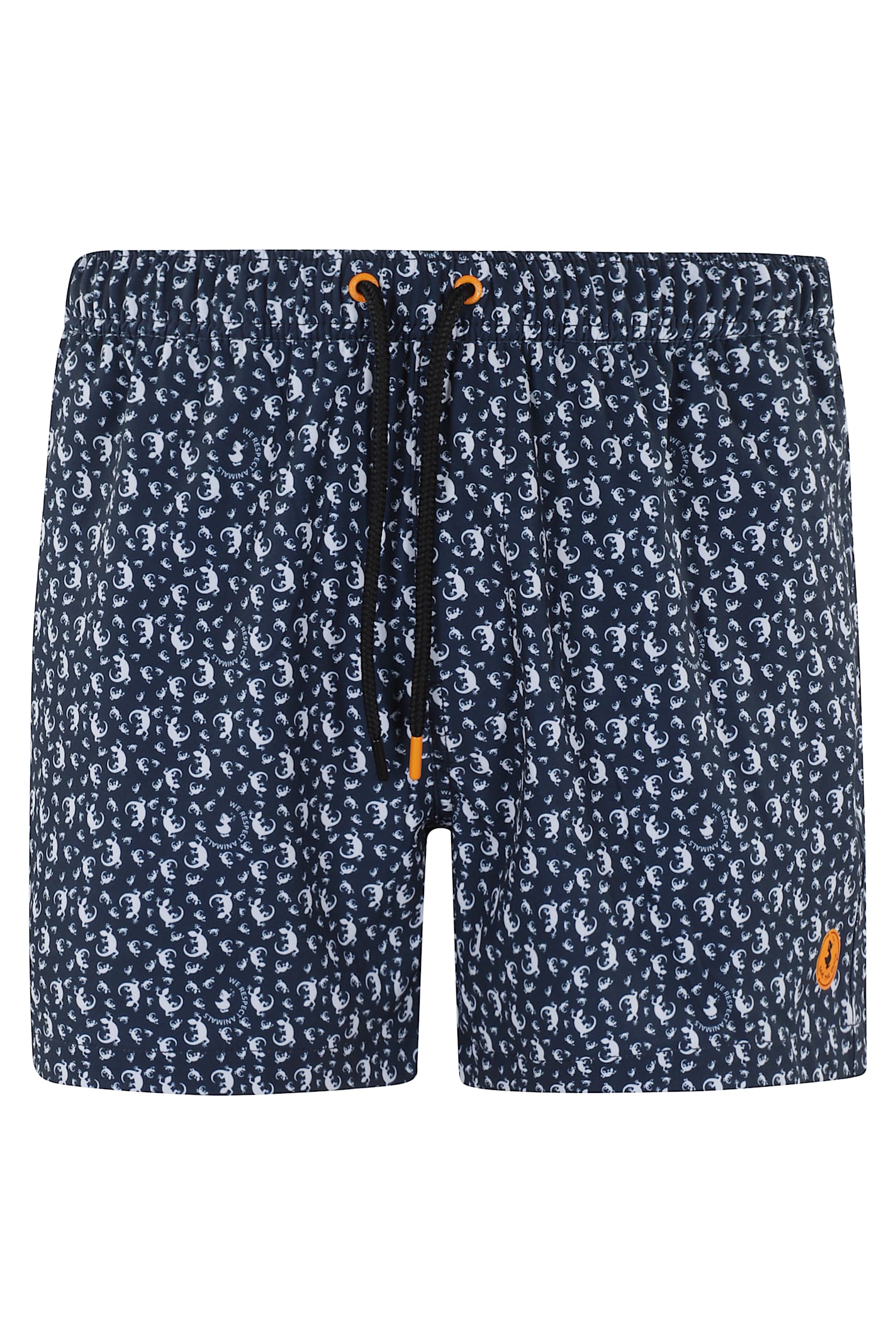 Save The Duck Drawstring Swimming Trunks In Blue