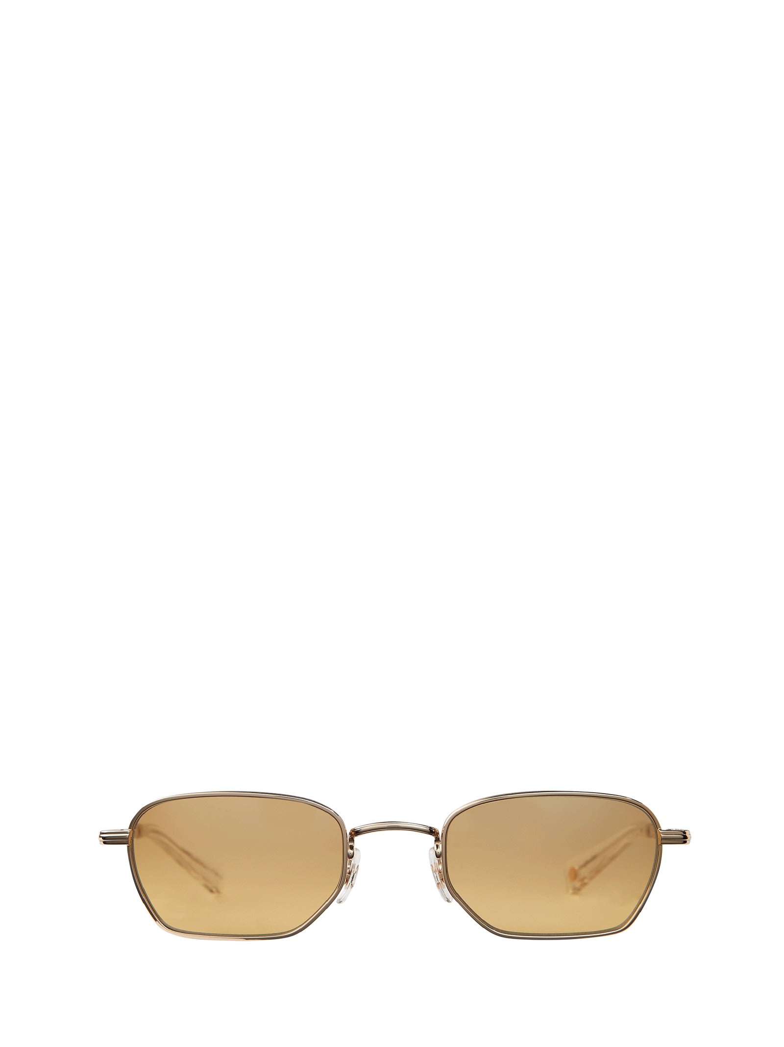 Garrett Leight Holly Sun Gold-crystal/halo Mirror Sunglasses