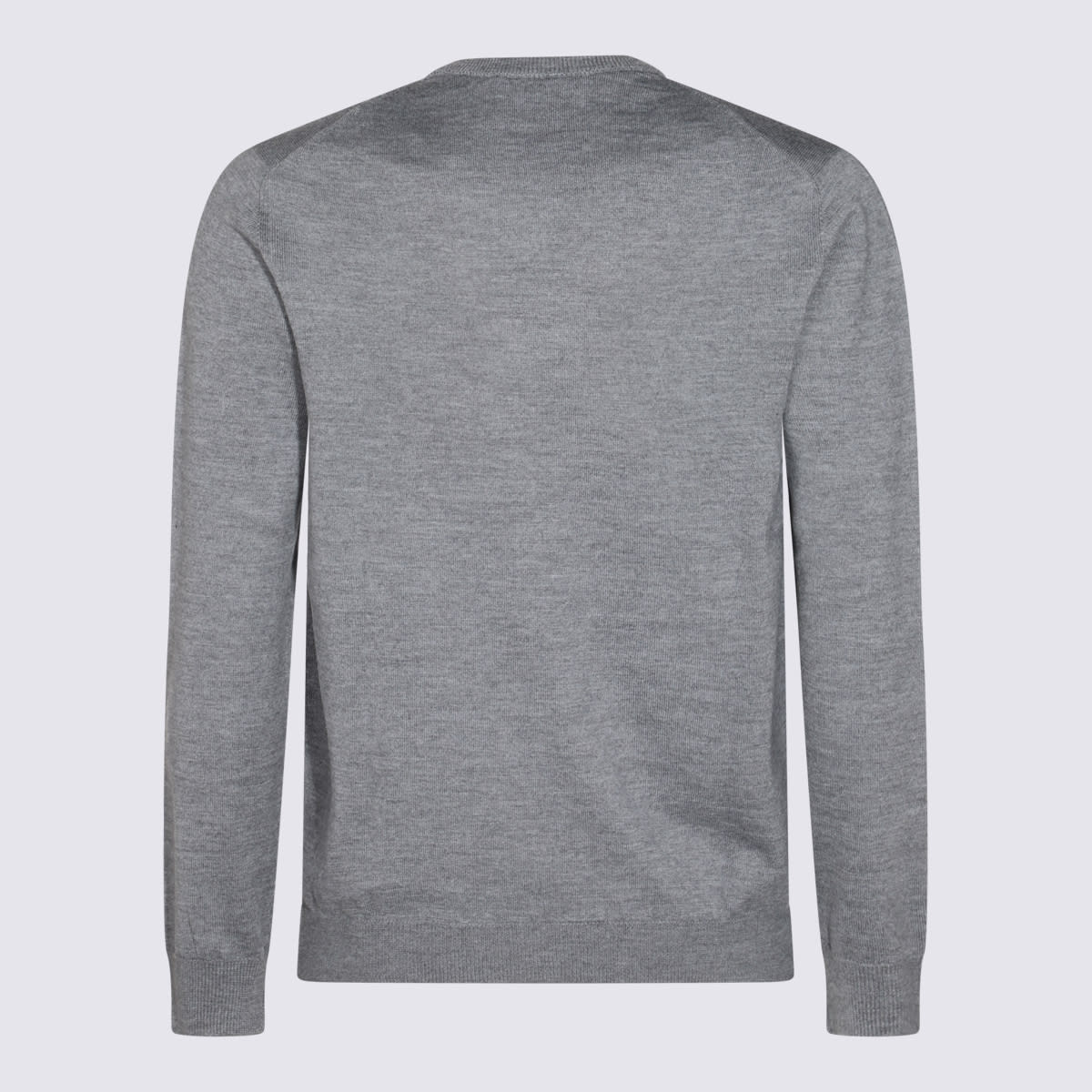 Shop Cruciani Grey Wool Knitwear