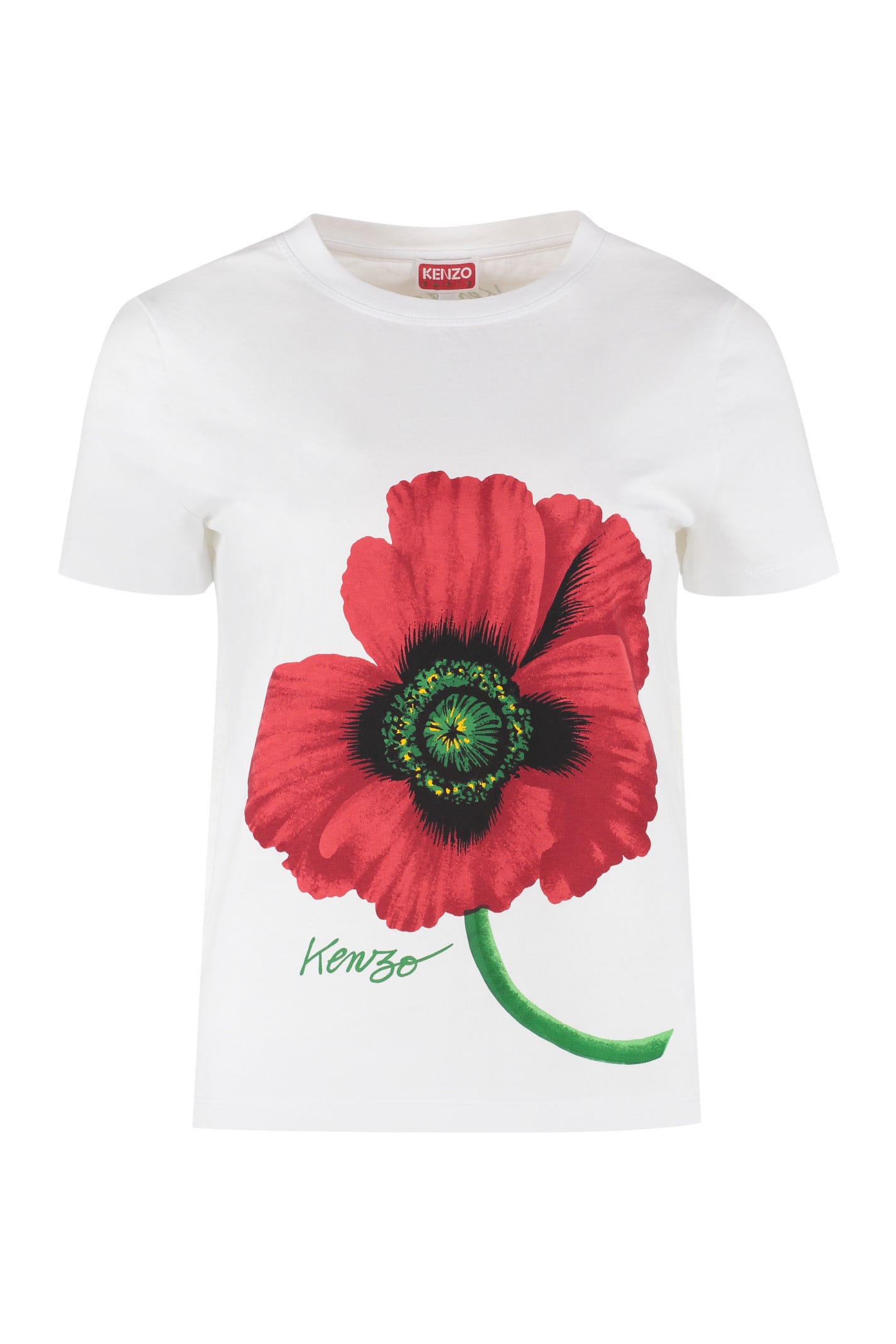 Kenzo Printed Cotton T-shirt | Smart Closet