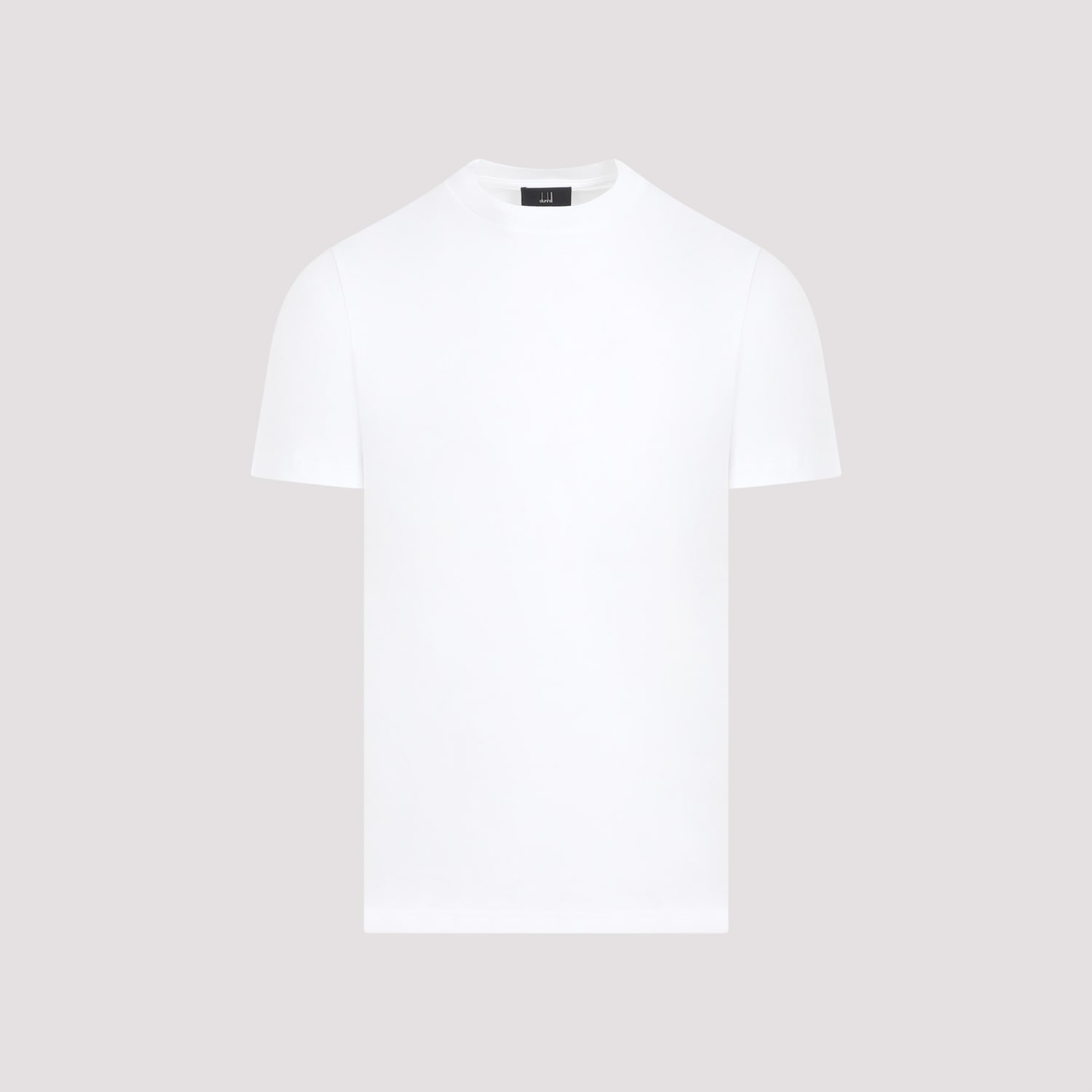 Shop Dunhill Ad Insignia Cotton T-shirt In White