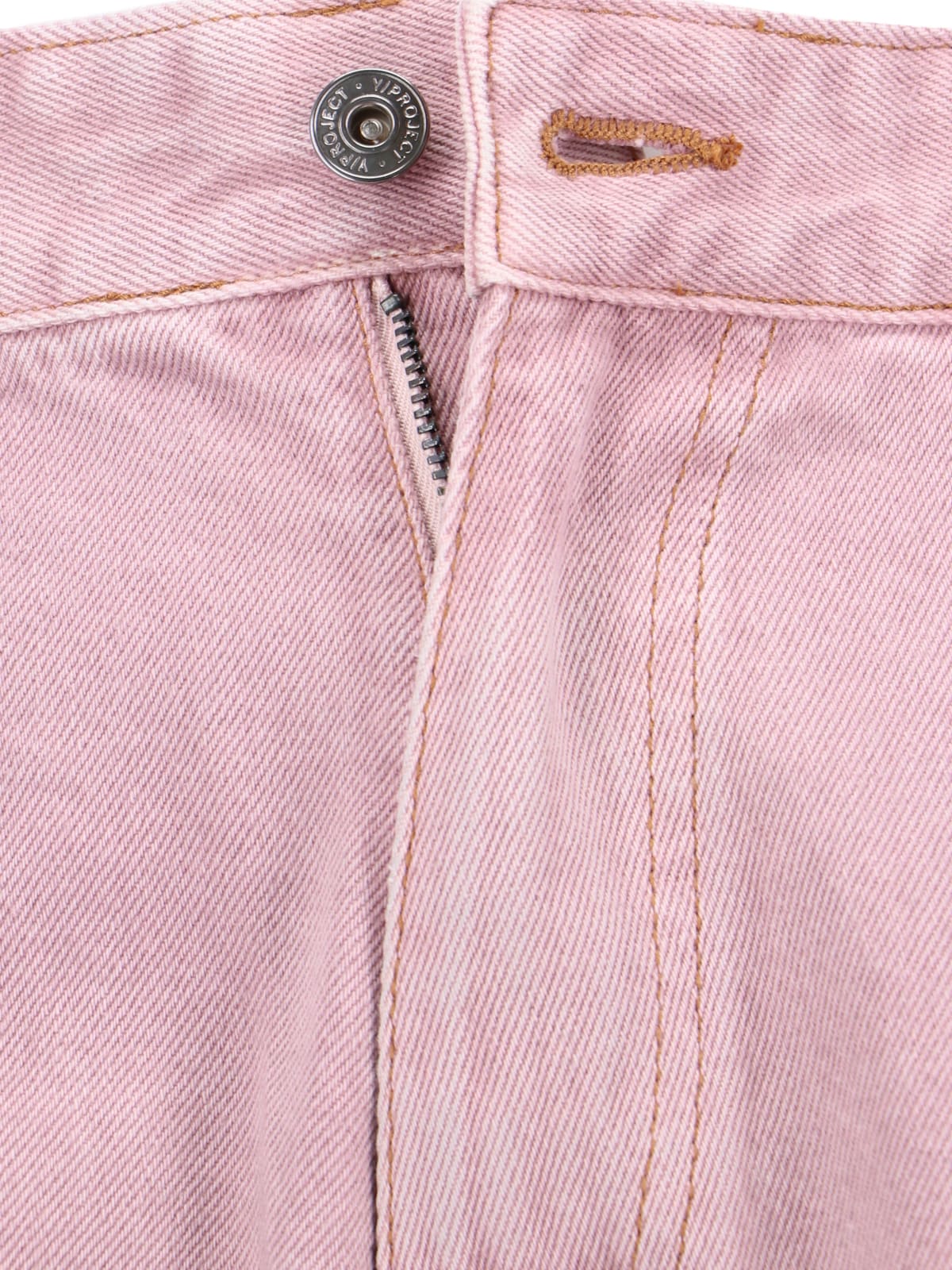 Shop Y/project Flared Jeans In Pink