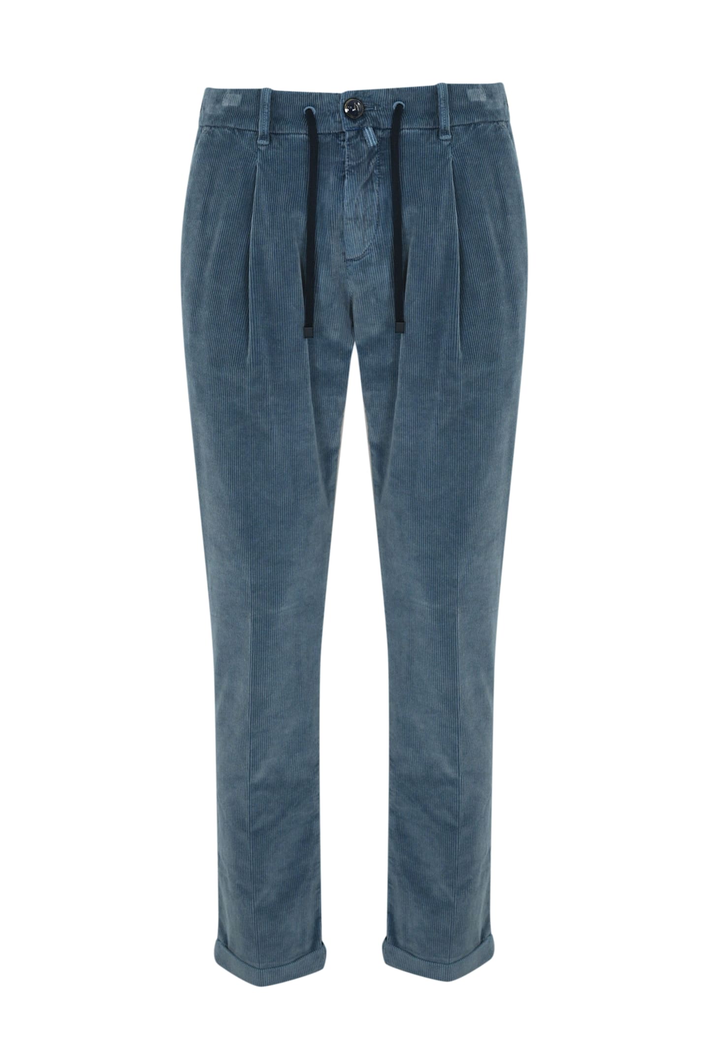 udine Trousers In Cotton Velvet