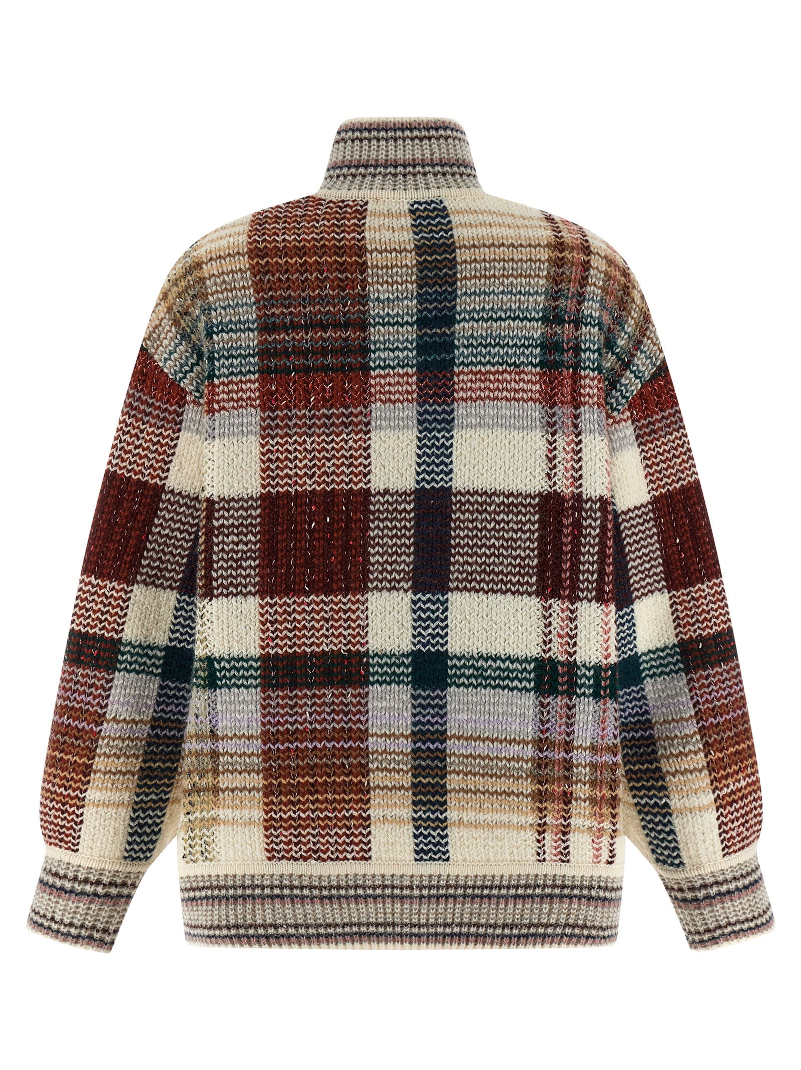 Missoni Wool Cardigan In Multi