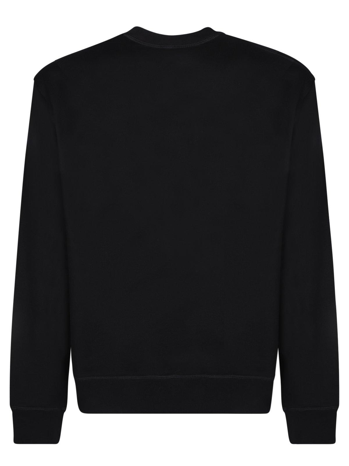 Shop Dsquared2 Logo Printed Crewneck Sweatshirt