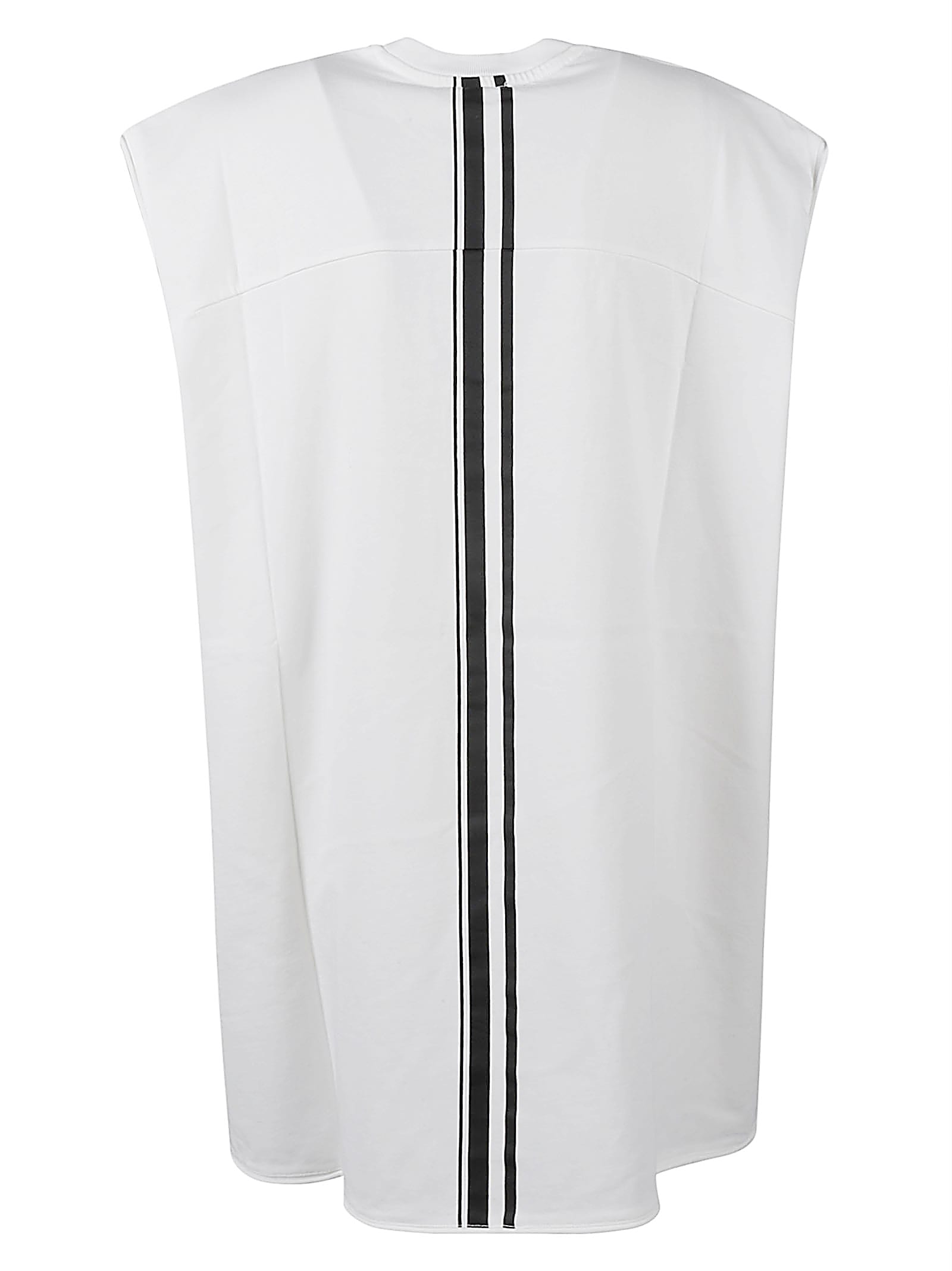 Mordecai Sleeveless Oversized Top In Alabastro