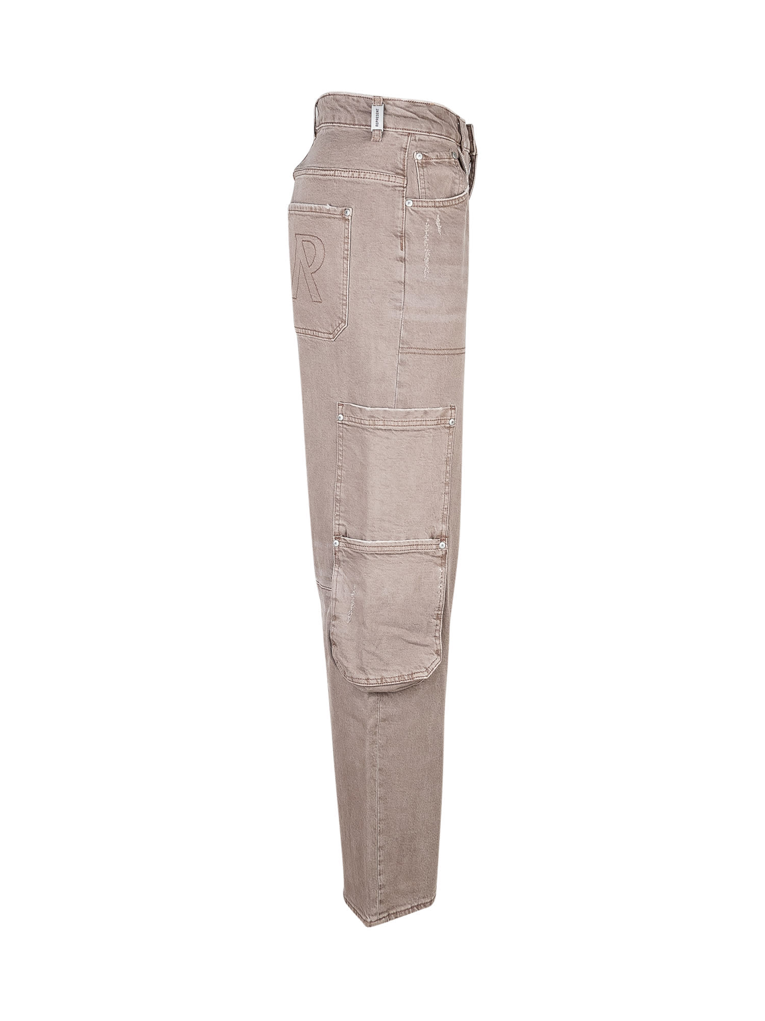 Shop Represent R3 Workshop Jeans In Stone