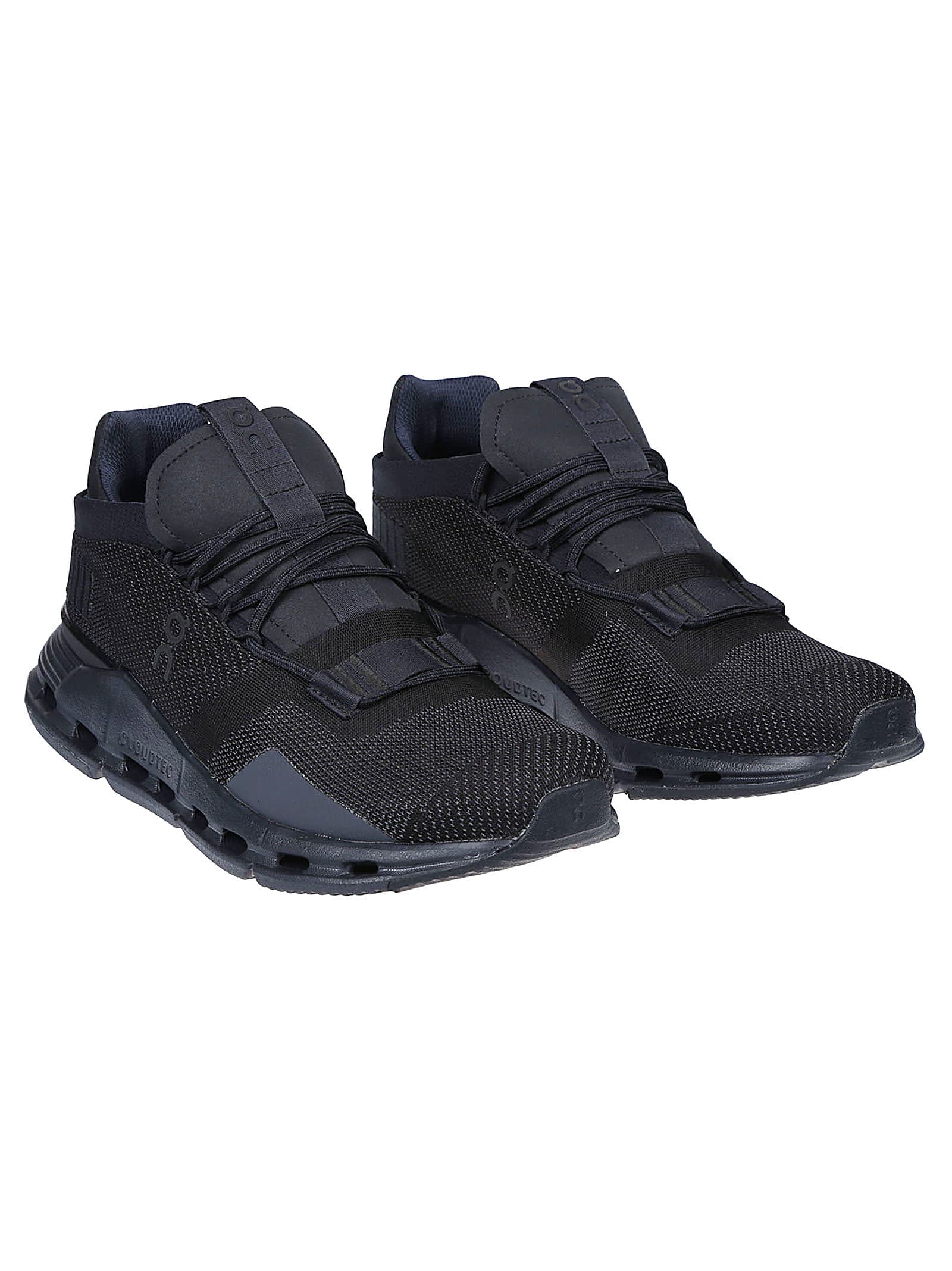 Shop On Cloudnova Sneakers In Black Eclipse