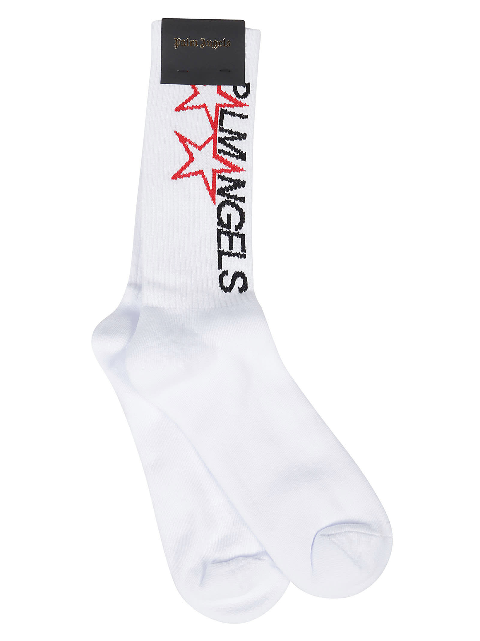 Palm Angels Racing Stars Socks