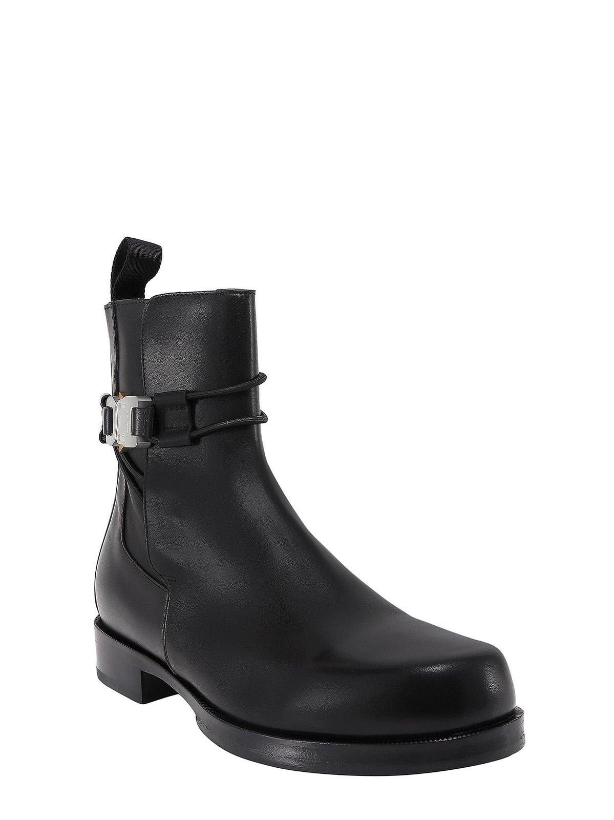 Shop Alyx Vibram Sole Chelsea Boots In Black