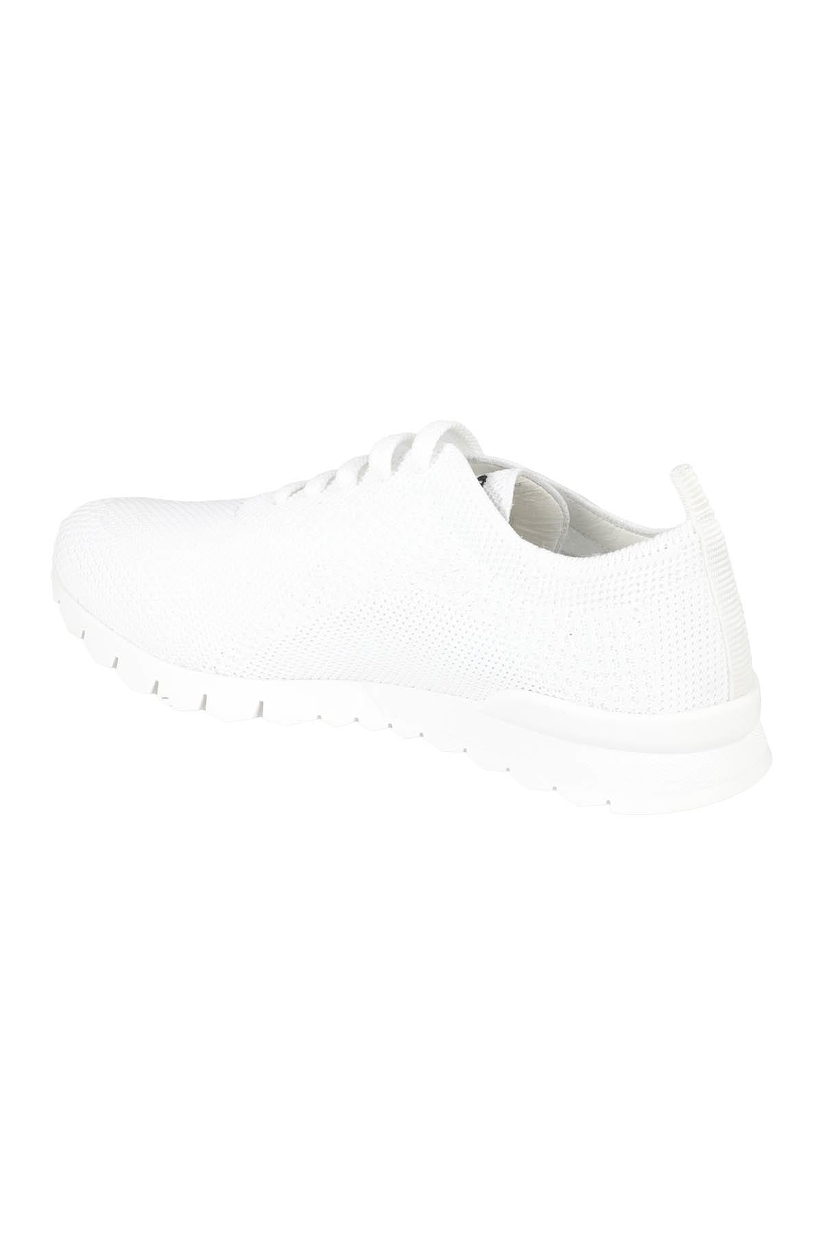 Shop Kiton Sneakers In Bianco