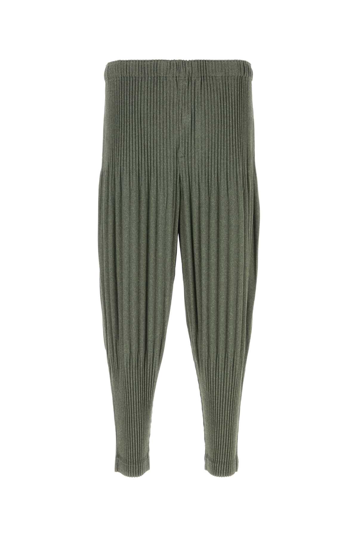 Homme Plissé Issey Miyake Green Polyester Pant