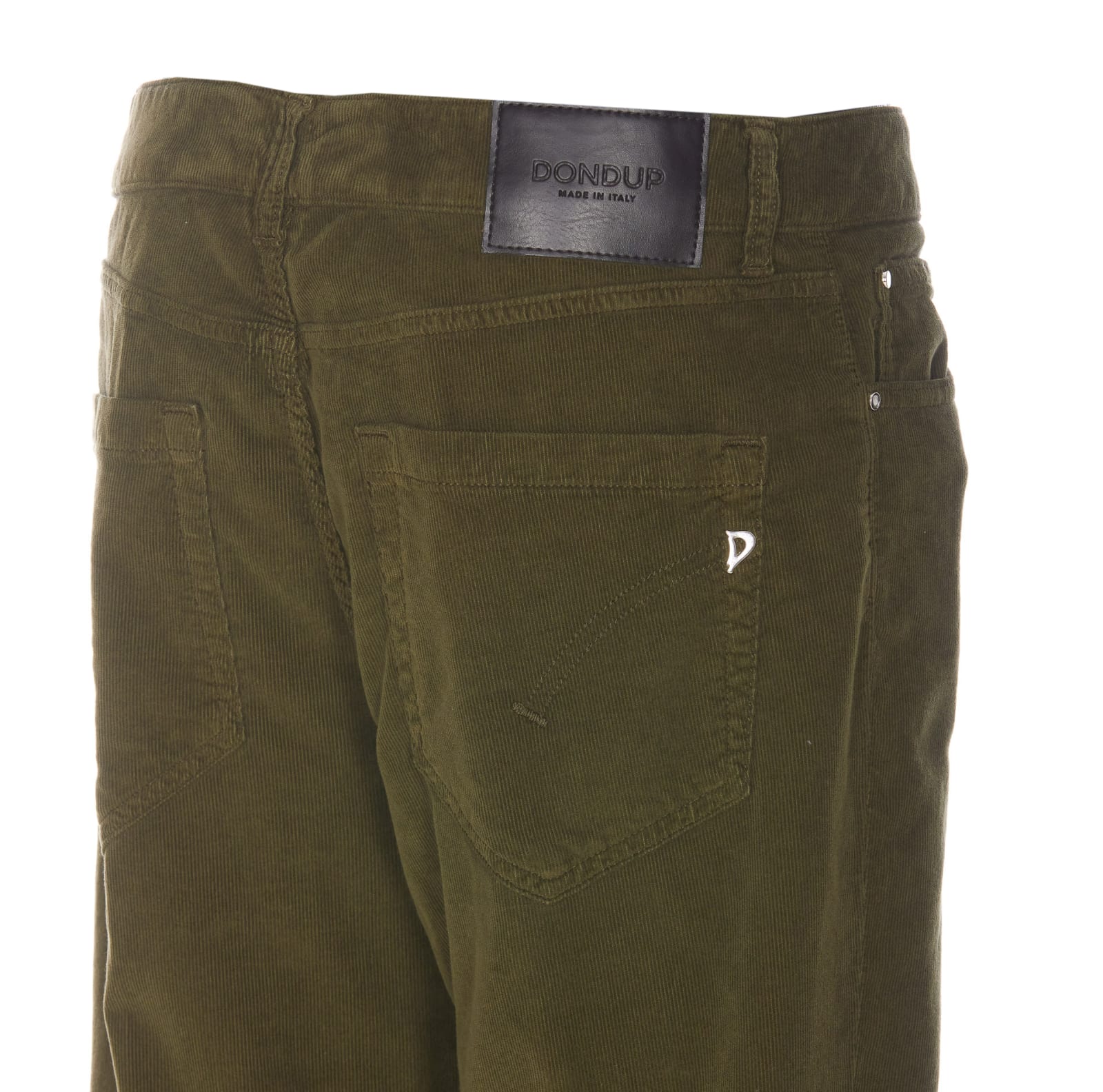 Shop Dondup Koons Gioiello Pants In Green