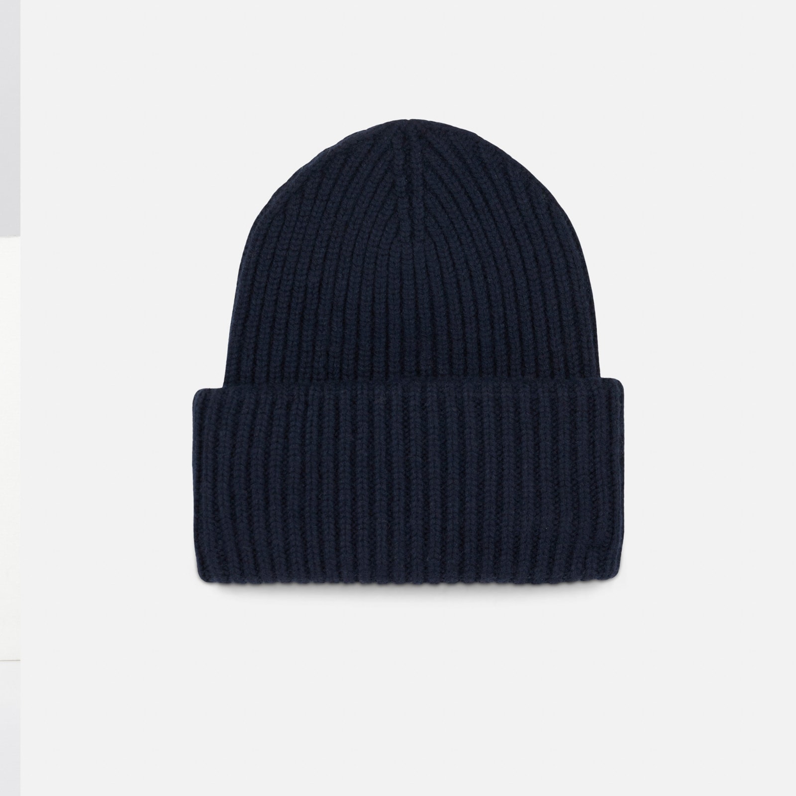 Mc2 Saint Barth Boy Blue Ribbed Beanie With Saint Barth Label In Blue
