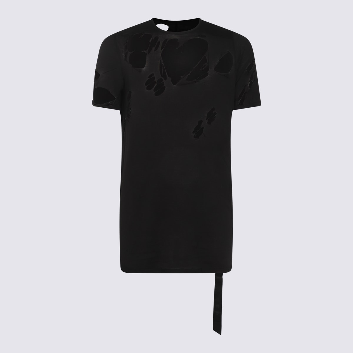 Black Cotton T-shirt