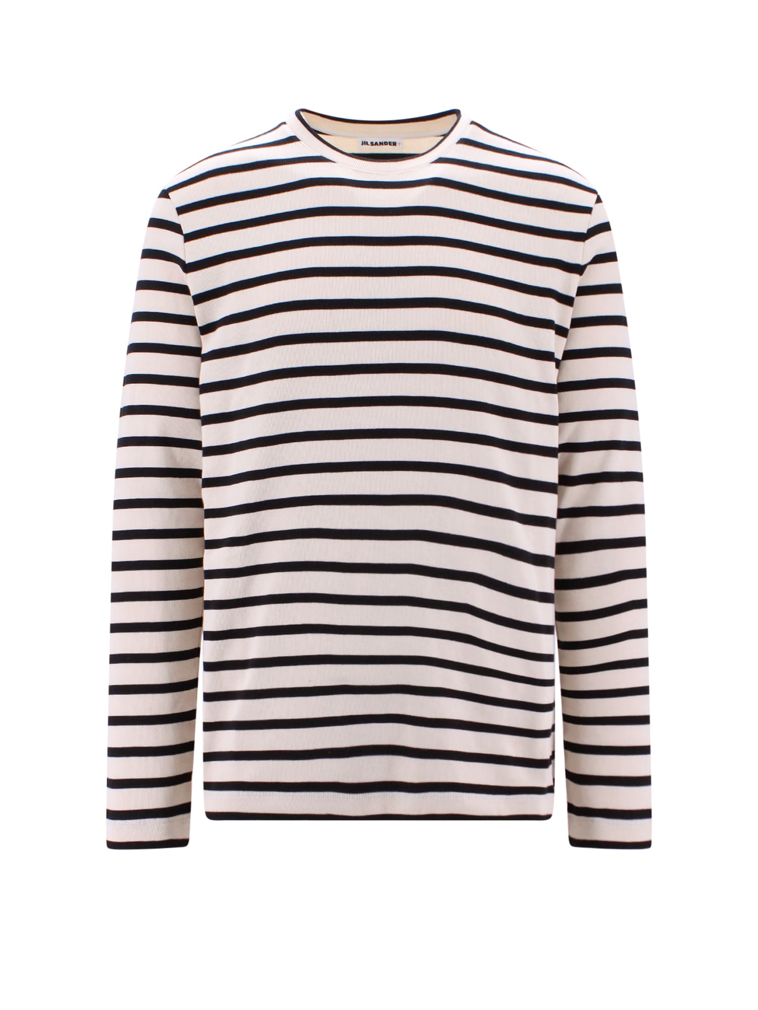 Shop Jil Sander Sweatshirt In Neutrals/black