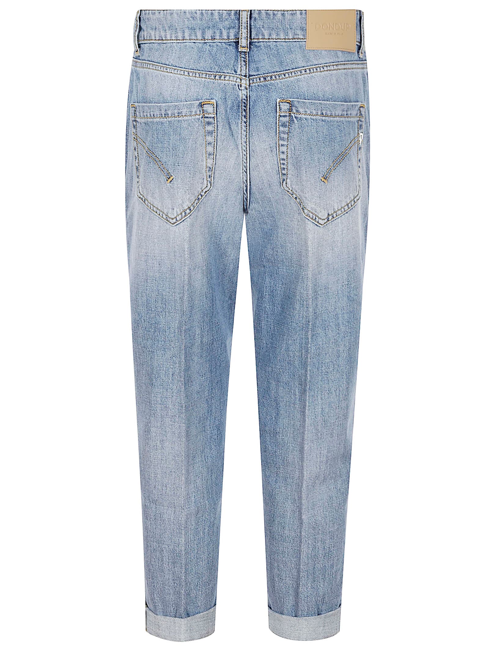 Dondup Koons Jewel Trousers In Blue