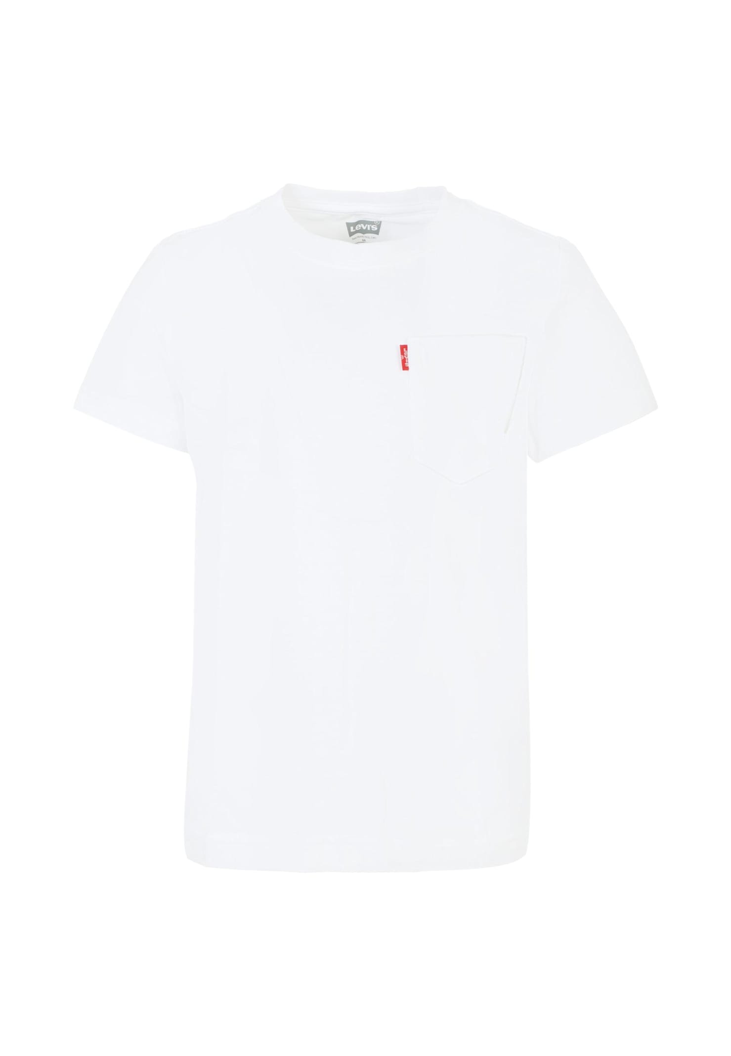 Levi's White T-shirt For Boy With Logo In White