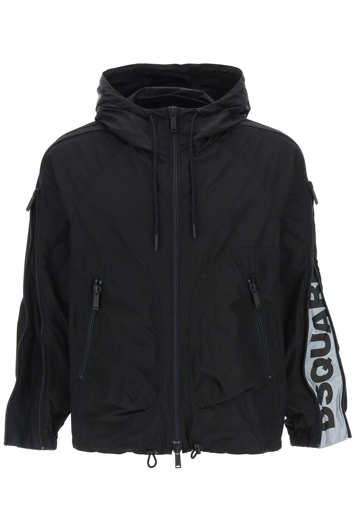 Dsquared2 Jacket With Zipped Sleeves