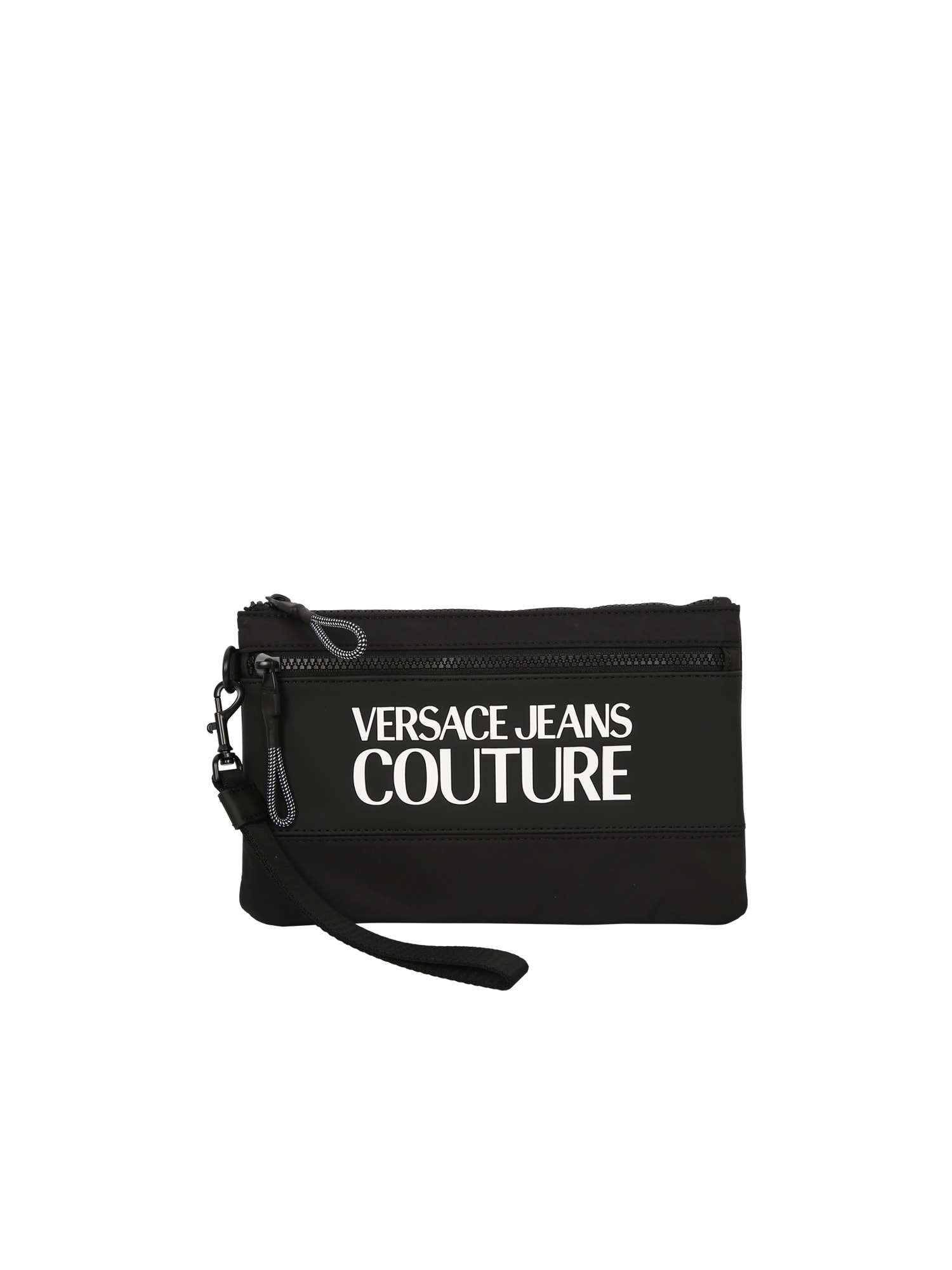 Versace Jeans Couture Portafoglio Pouch Zip Nero