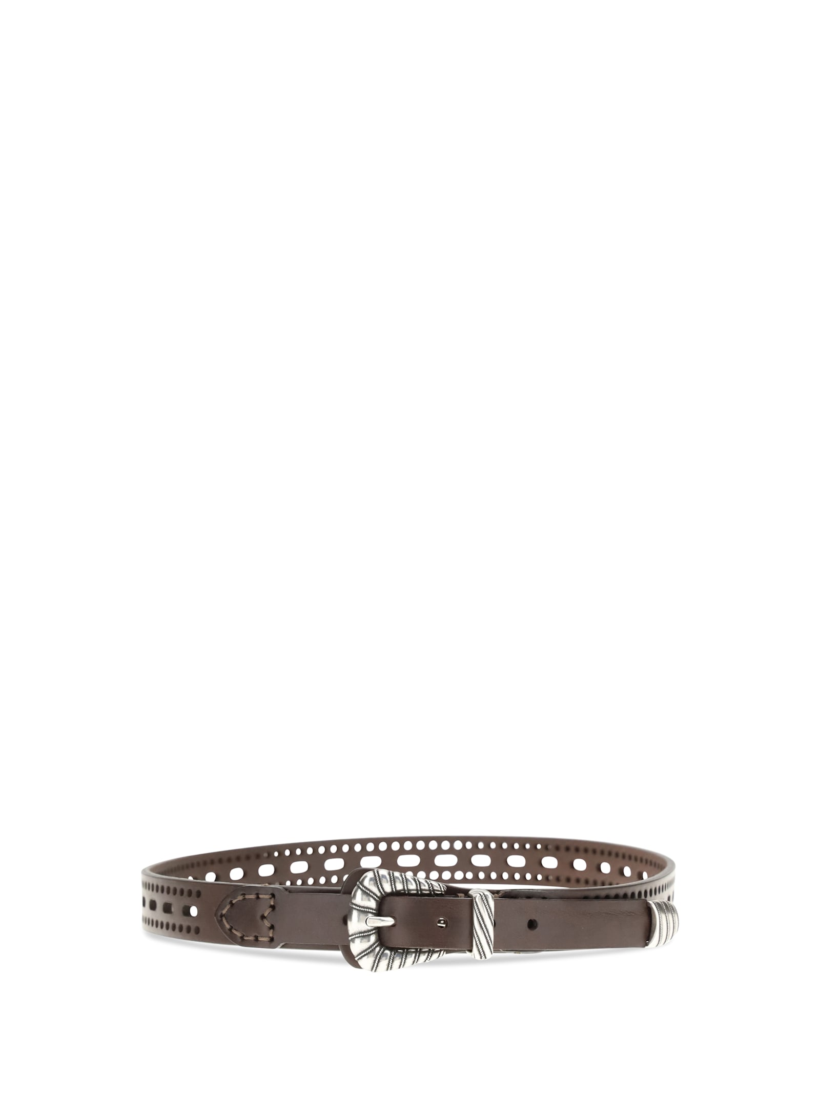 Etro Women Leather Bel In Brown