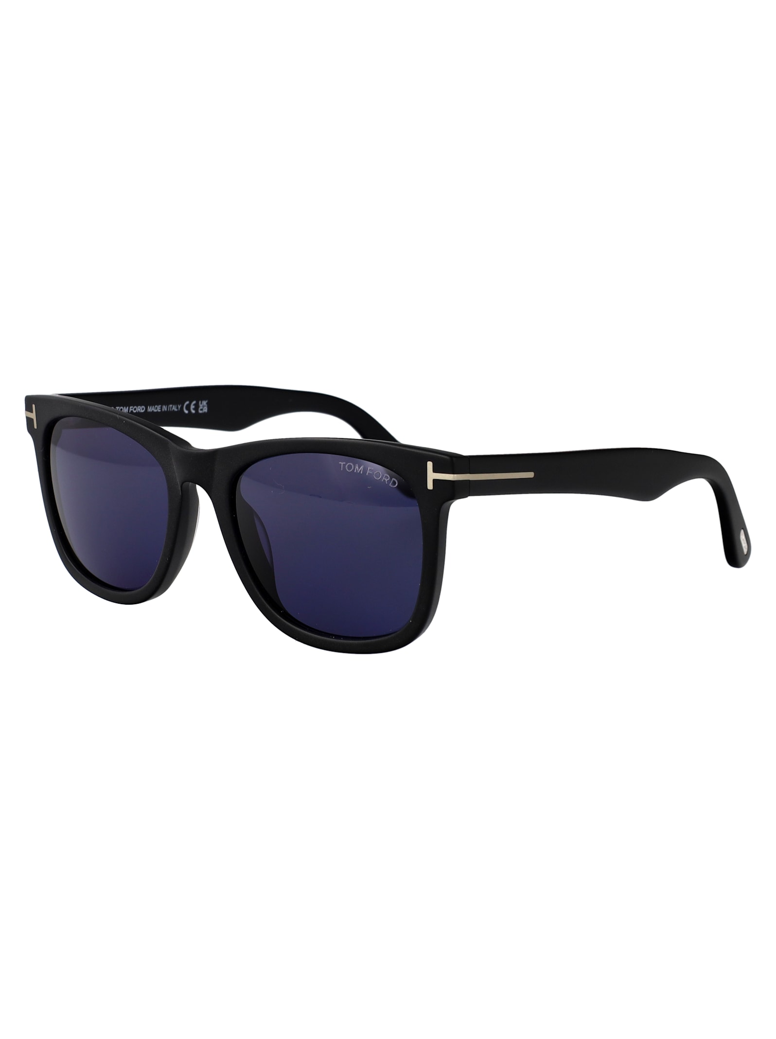 Tom Ford Kevyn Sunglasses In 02v Nero Opaco / Blu