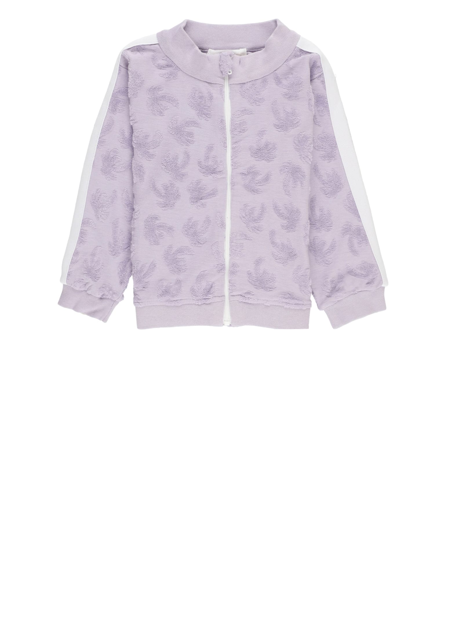 Shop Palm Angels Cotton Sweatshirt In Purple