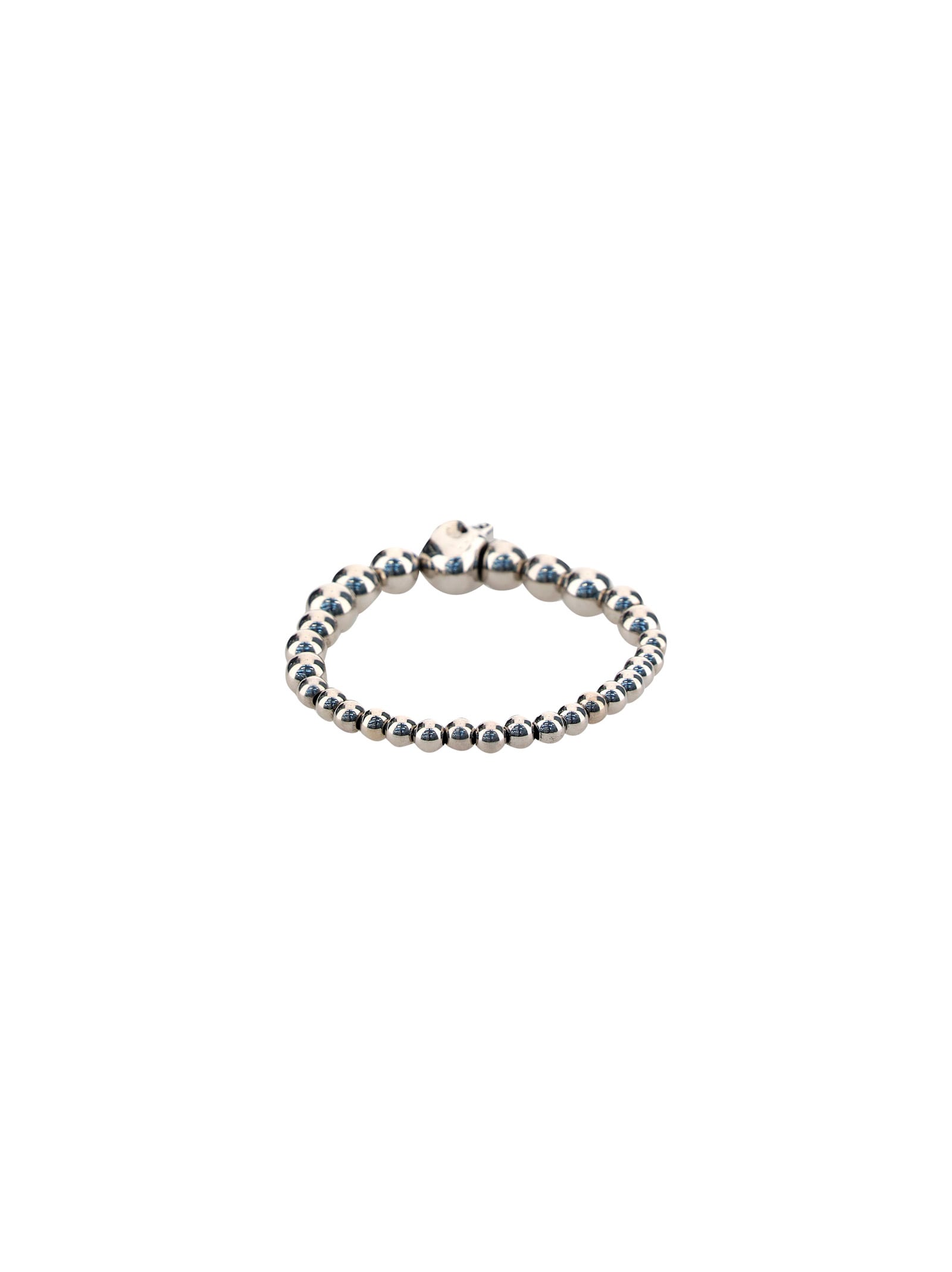 Shop Alexander Mcqueen Bracelet In Silver