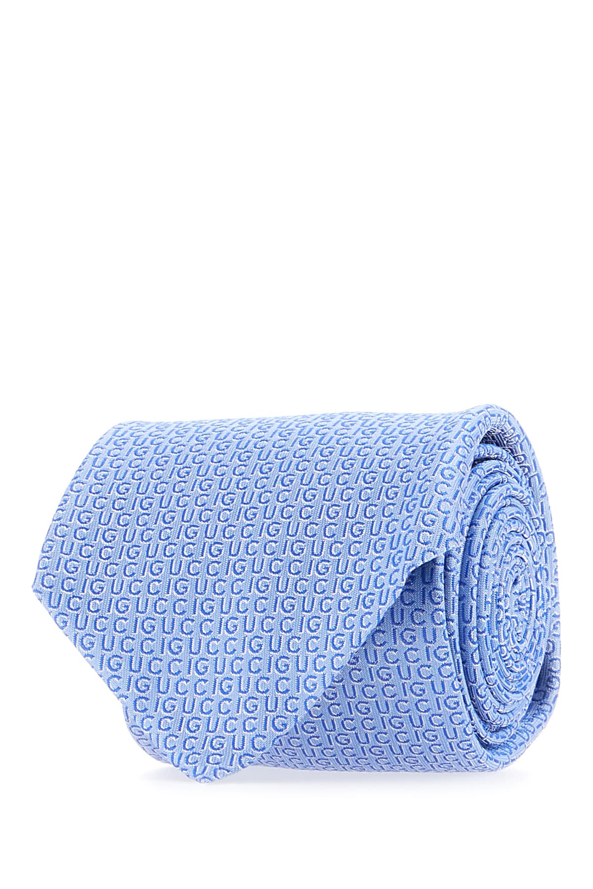 Embroidered Silk Tie