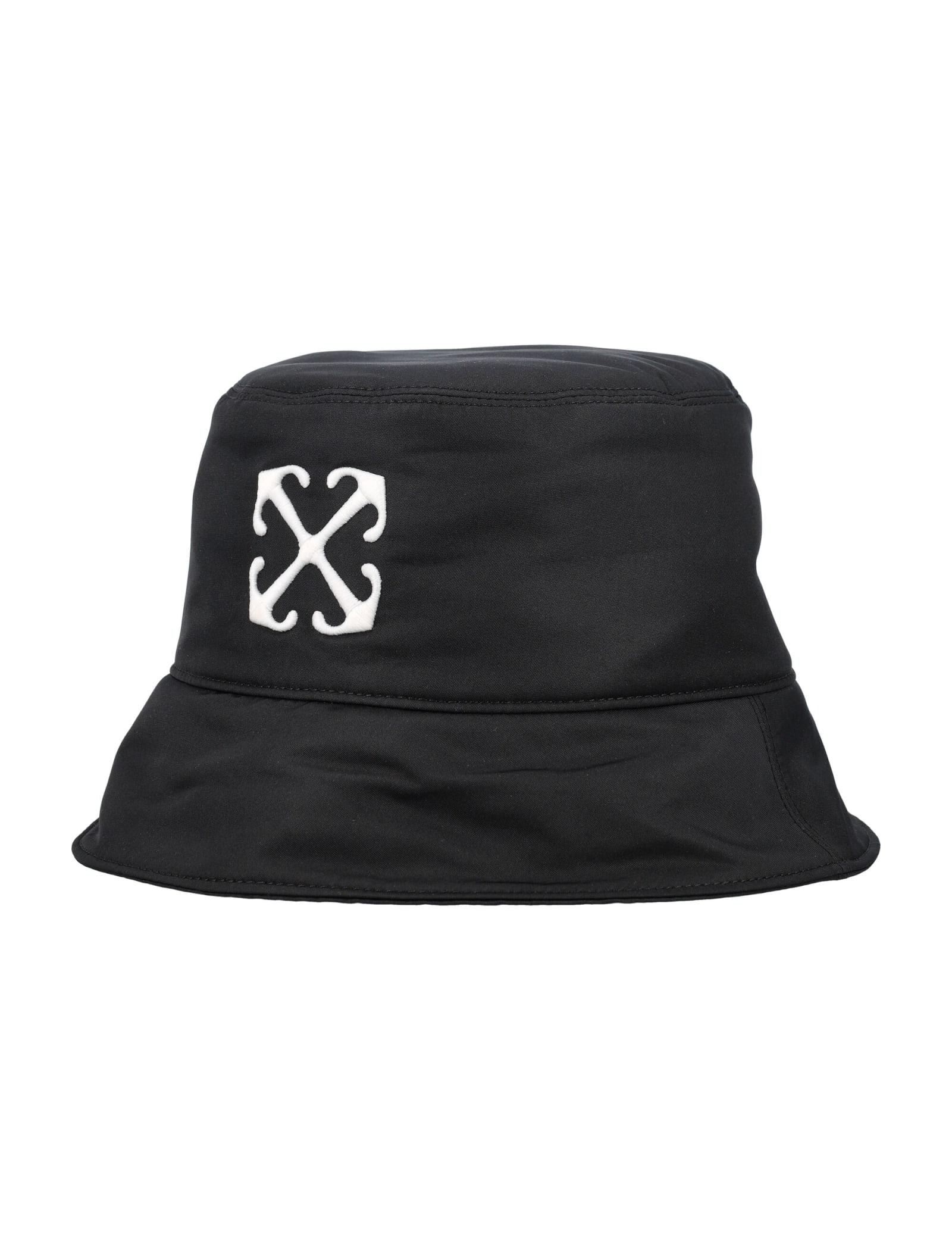 Shop Off-white Arrow Bucket Hat In Black