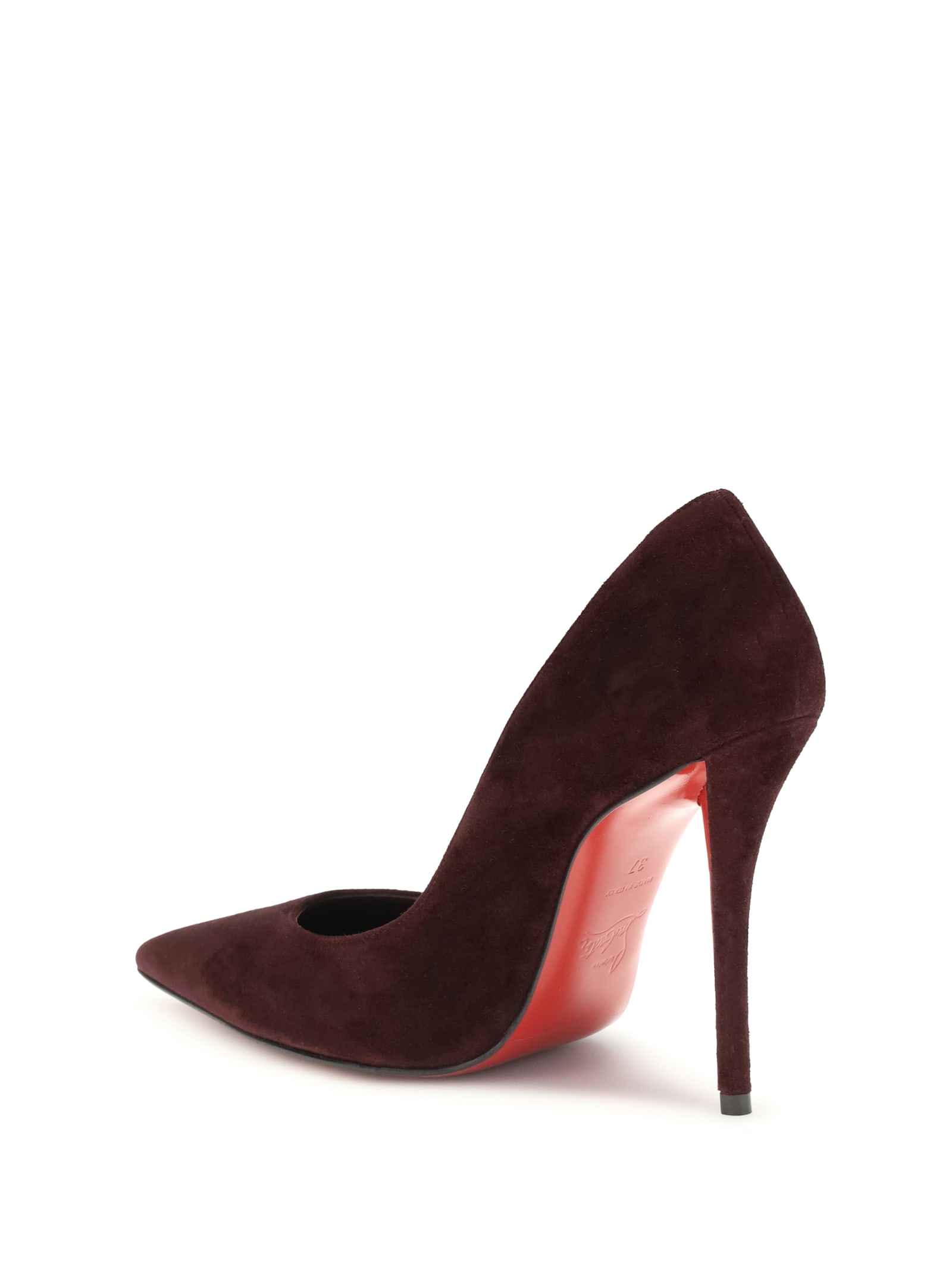Christian Louboutin Women Miss Z Pumps In Burgundy