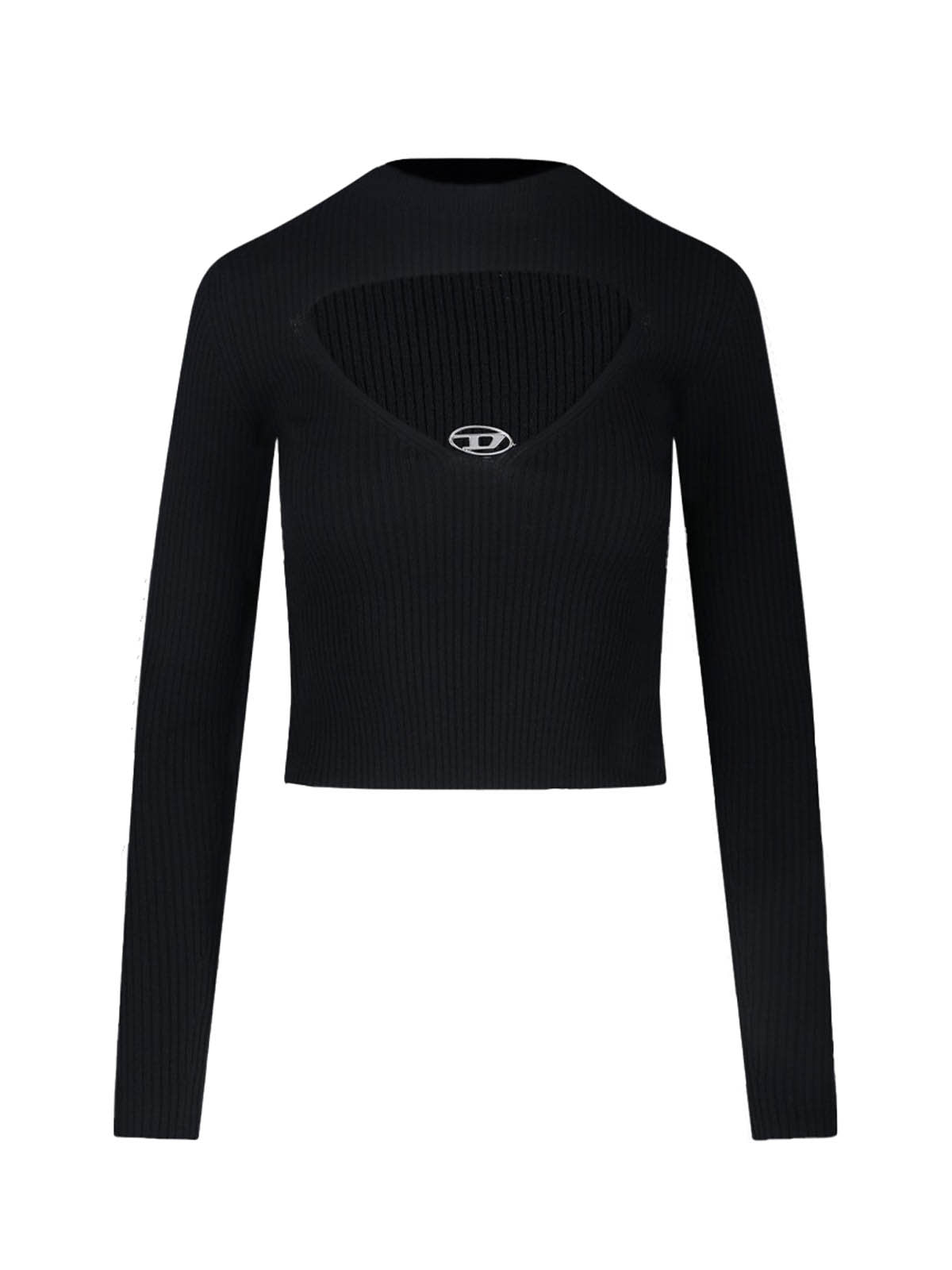 Diesel Olina Crop T-shirt In Animal Print