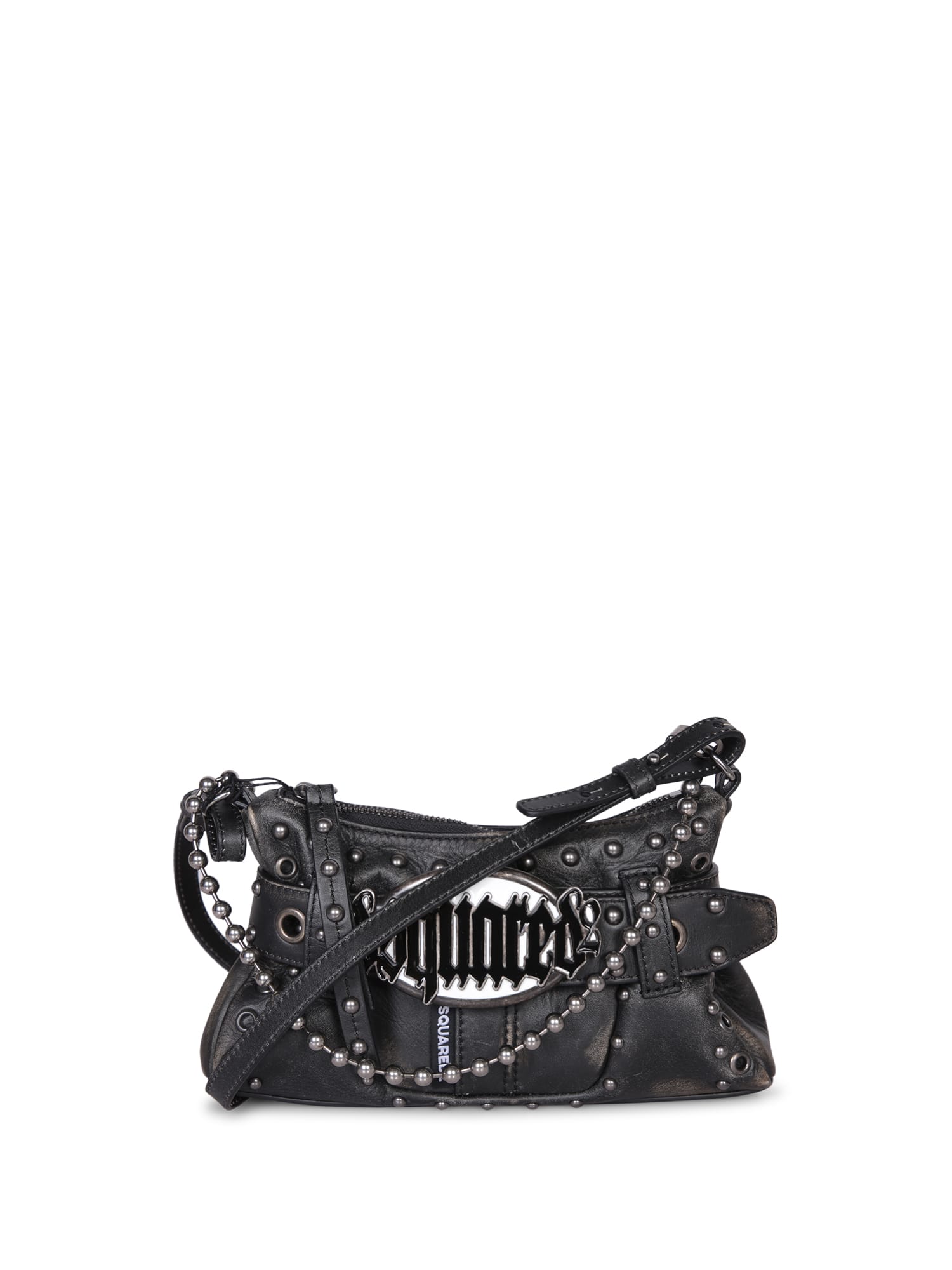 Gothic Black Clutch Bag