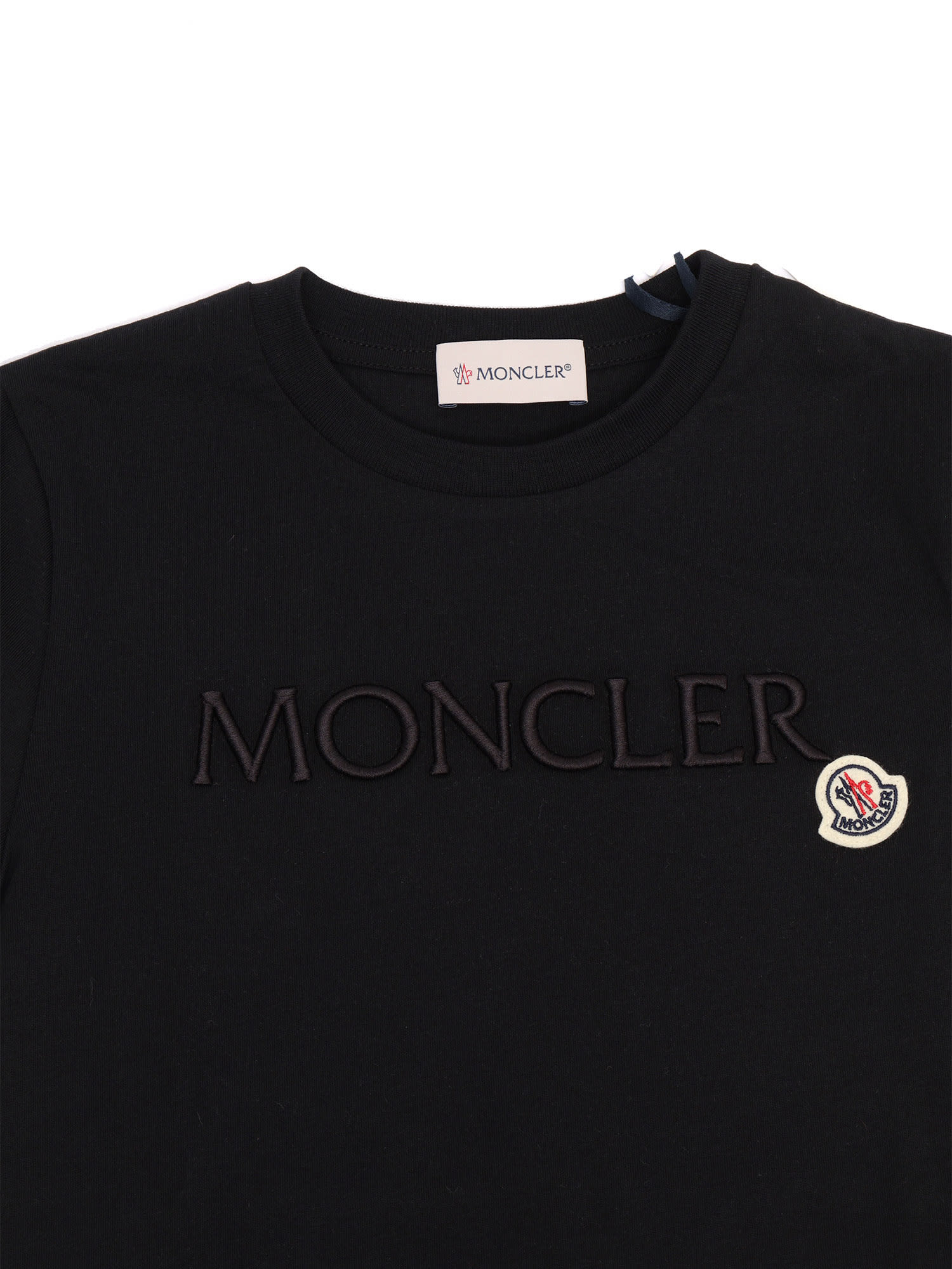 Moncler Ss T-shirt In Black