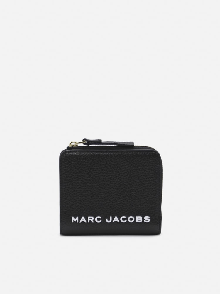 Marc Jacobs The Bold Mini Compact Zip Wallet In Leather