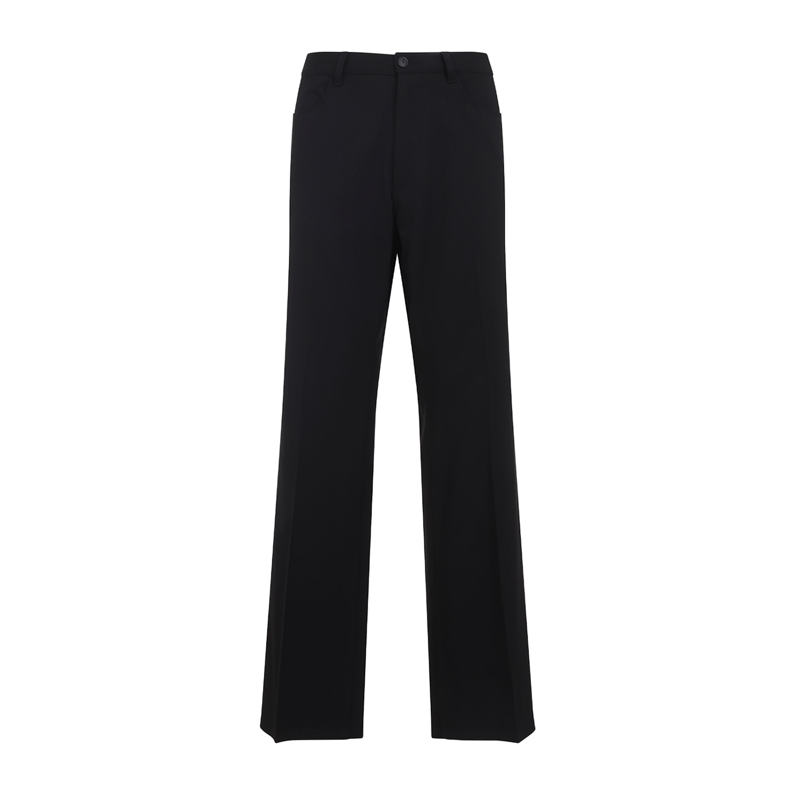 Balenciaga Tailored Trousers With Side And Back Pockets In Black