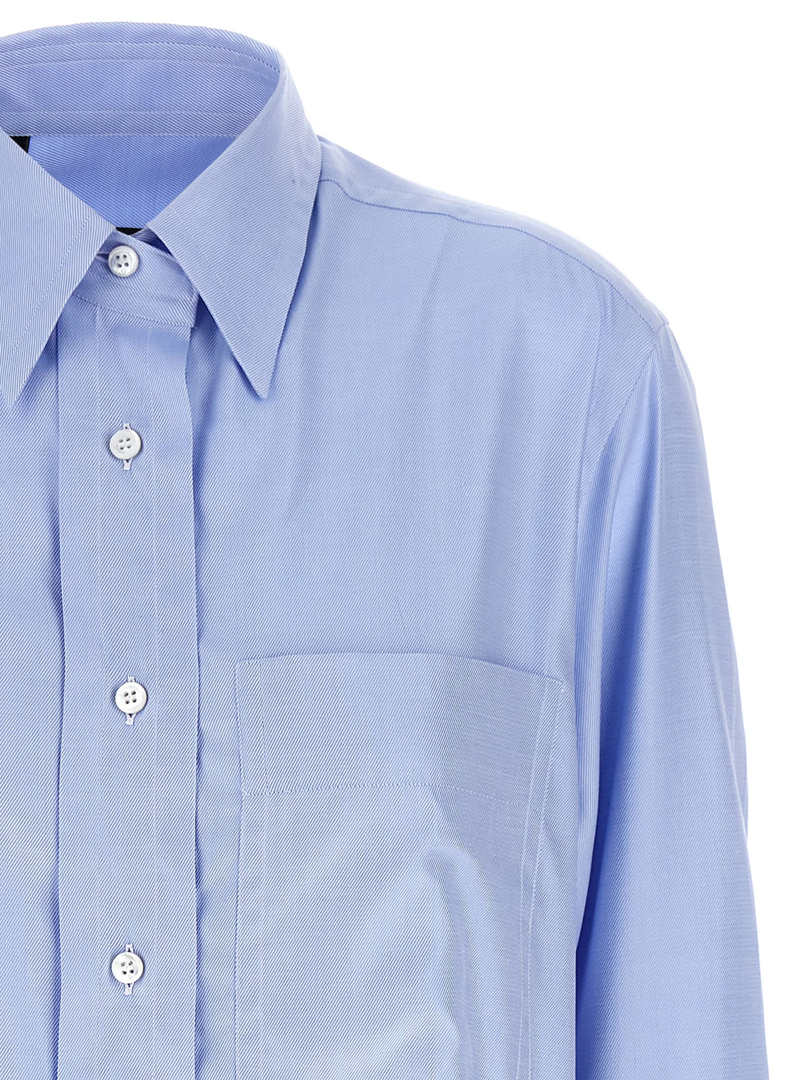 Shop Brioni Sea Island Cotton Shirt