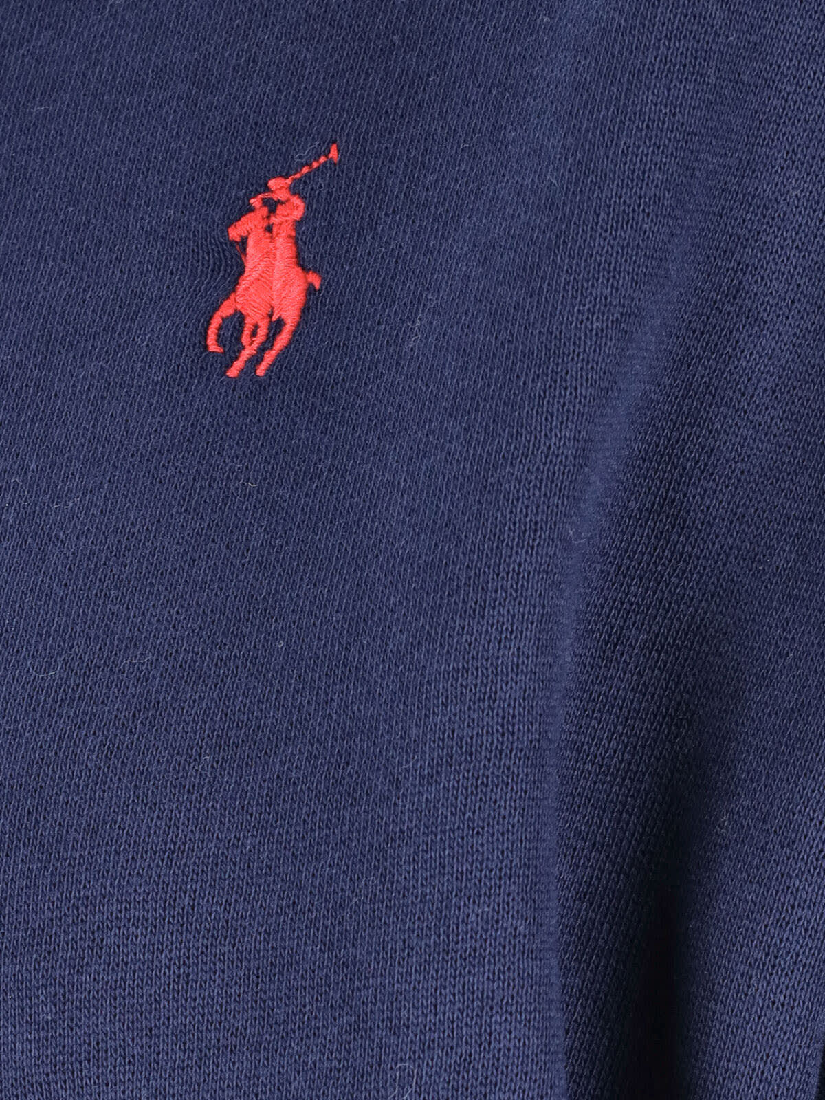Polo Ralph Lauren Logo Polo Shirt In Blue