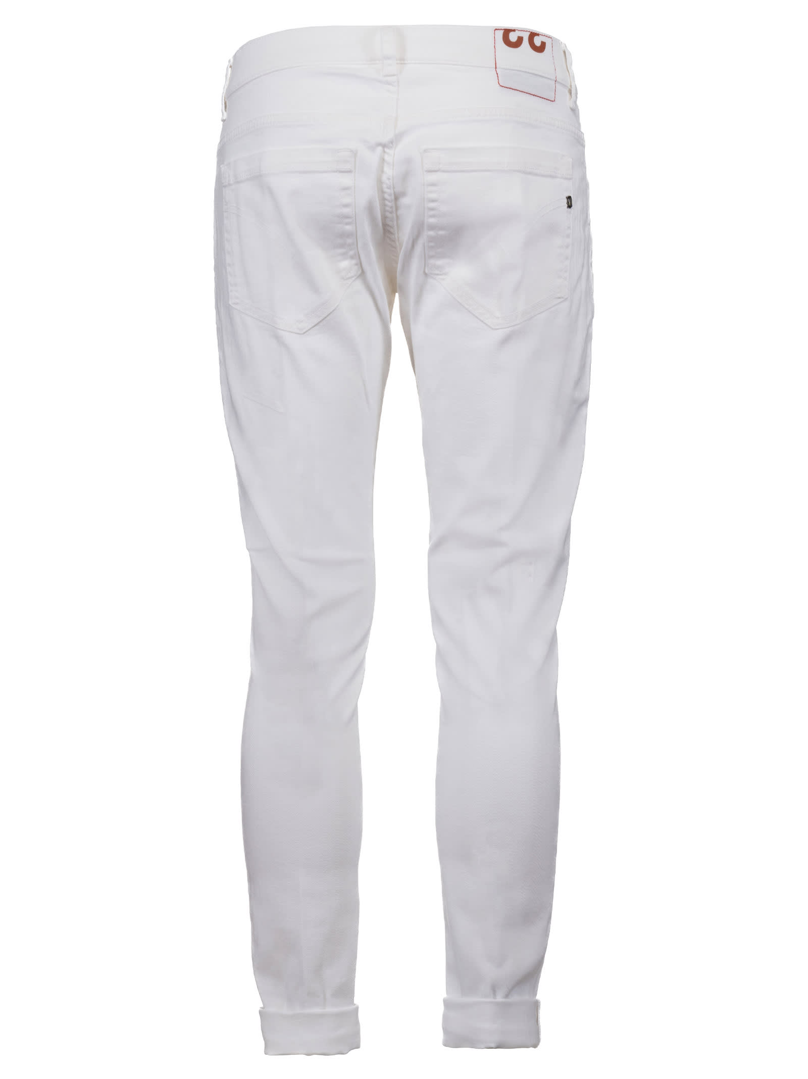 Shop Dondup Jeans George In Bianco