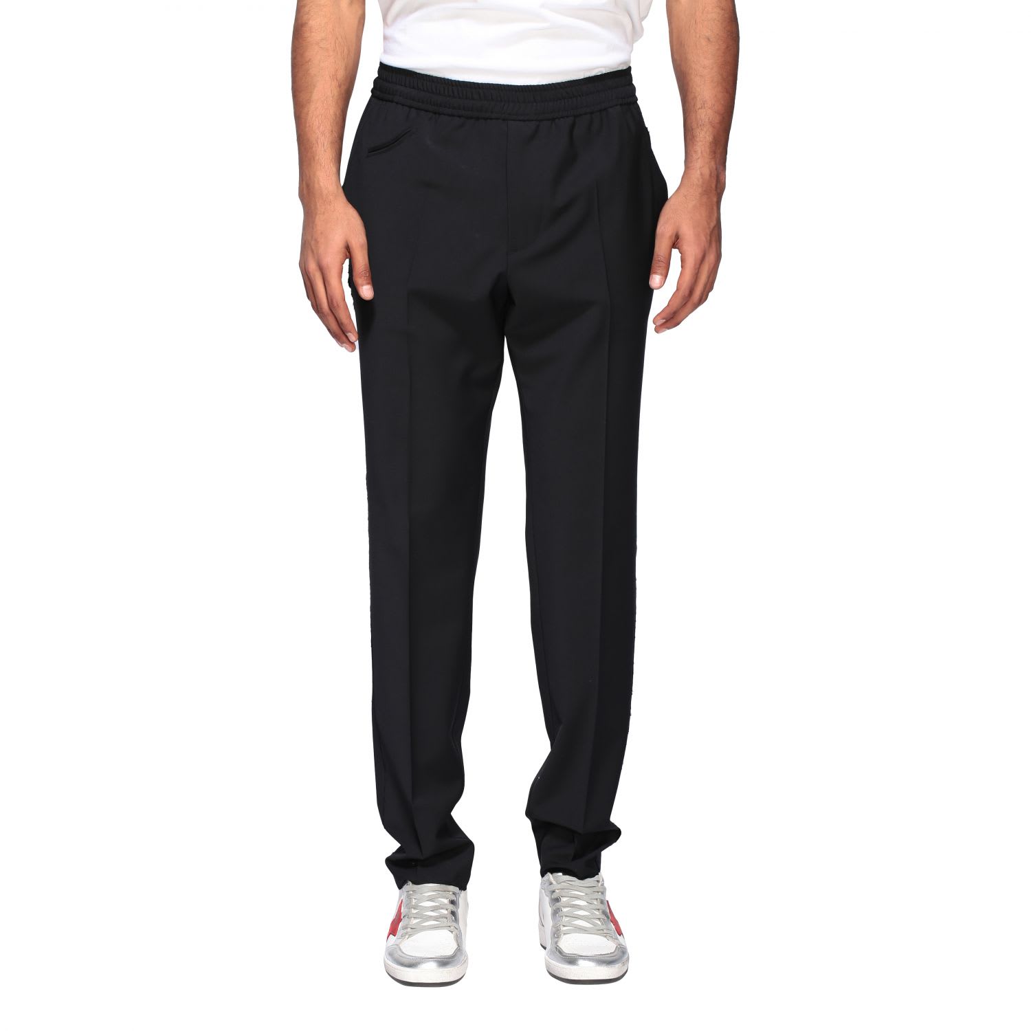 GOLDEN GOOSE JOGGING TROUSERS IN TECHNICAL FABRIC,11262931