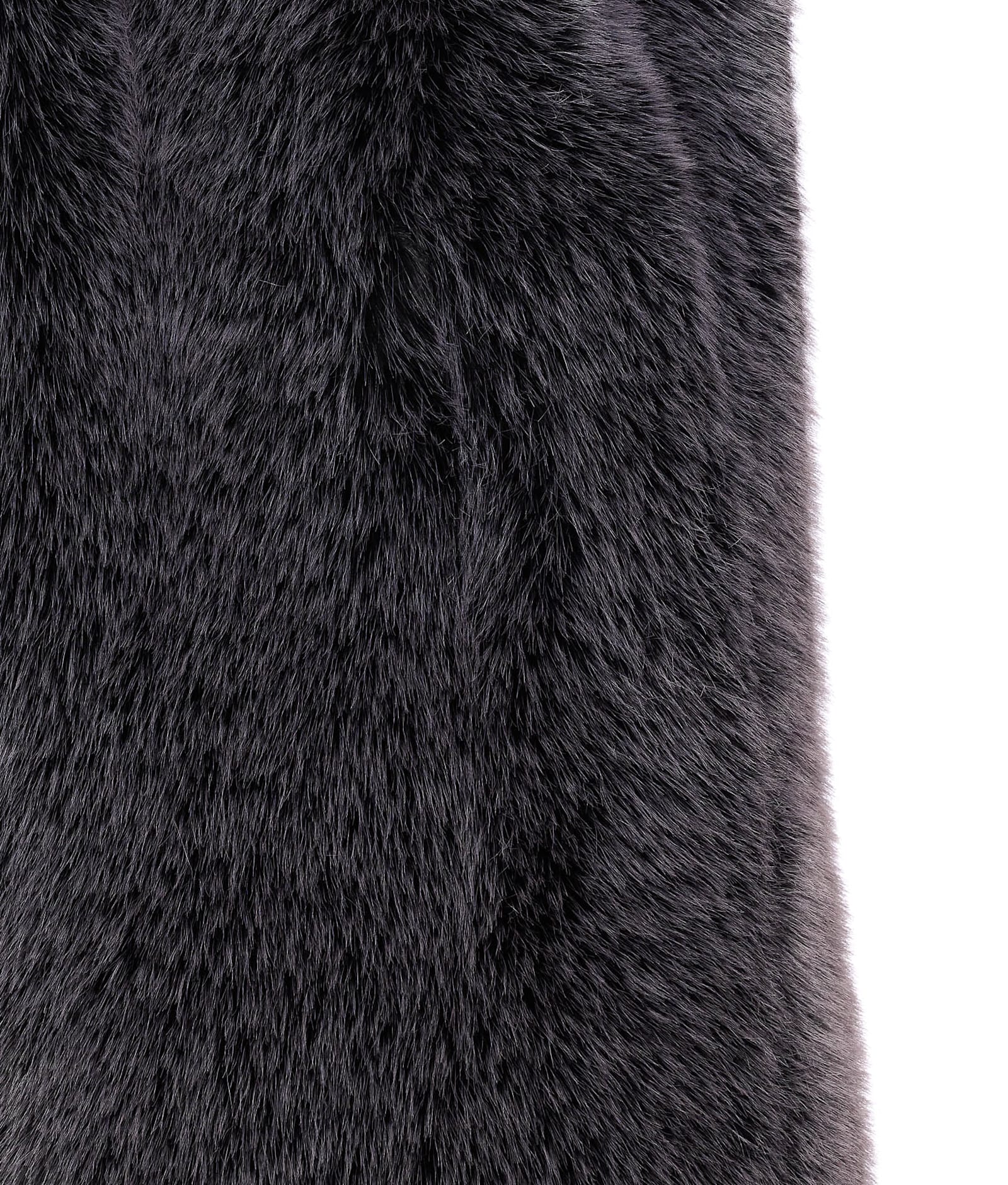 Sword 6.6.44 Faux Fur Vest In Black