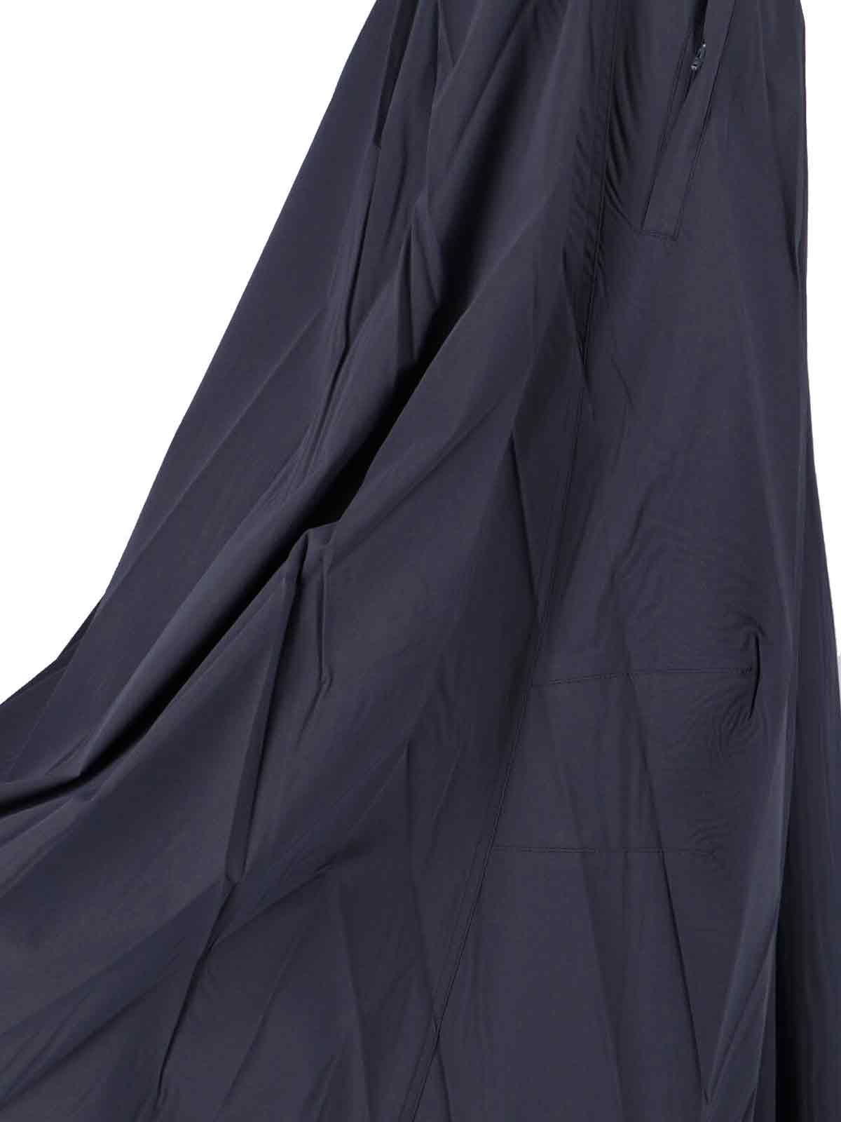 Balenciaga Maxi Logo Skirt In Blue
