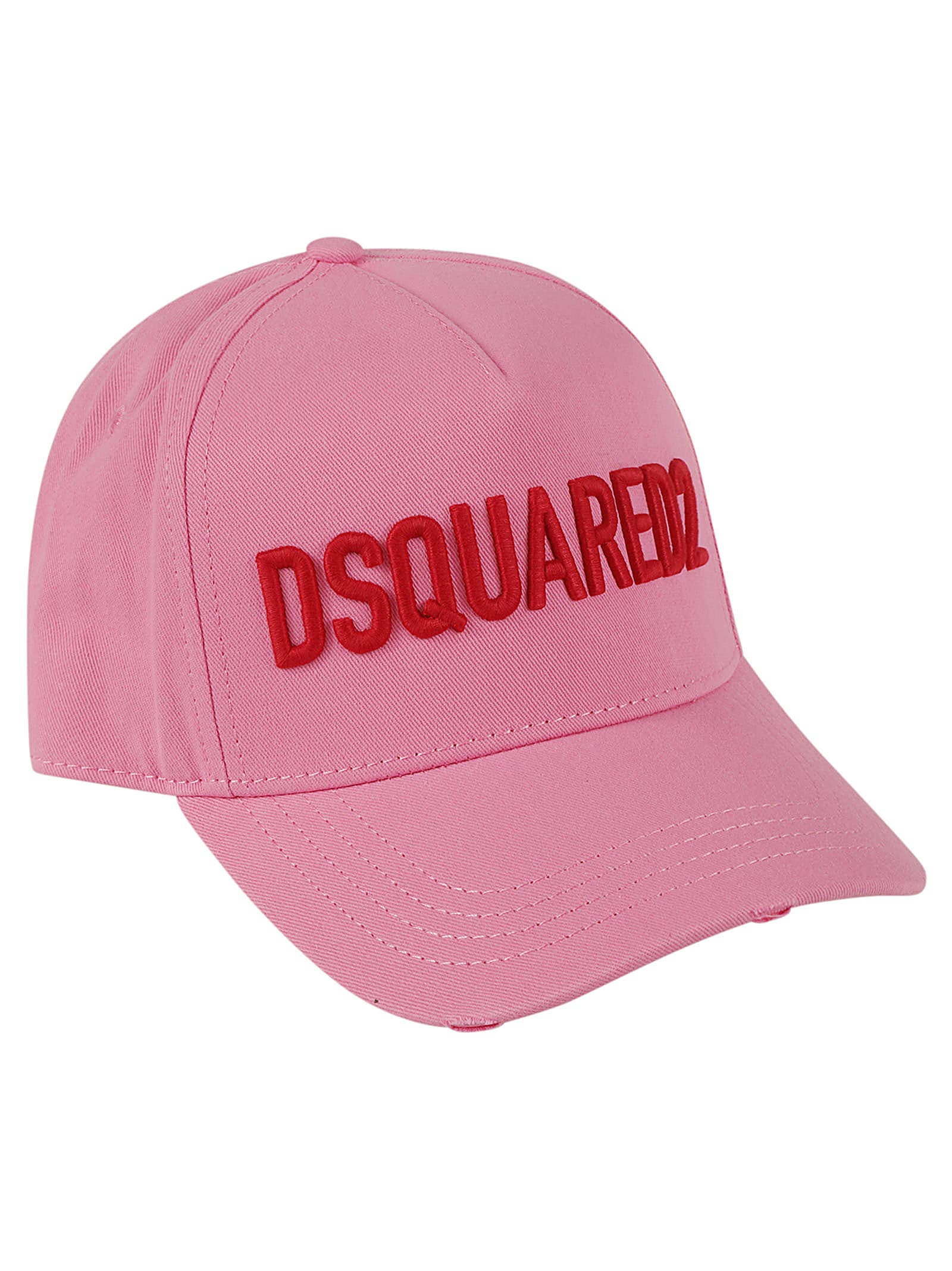 Dsquared2 Wm Baseball Cap In Pink/red