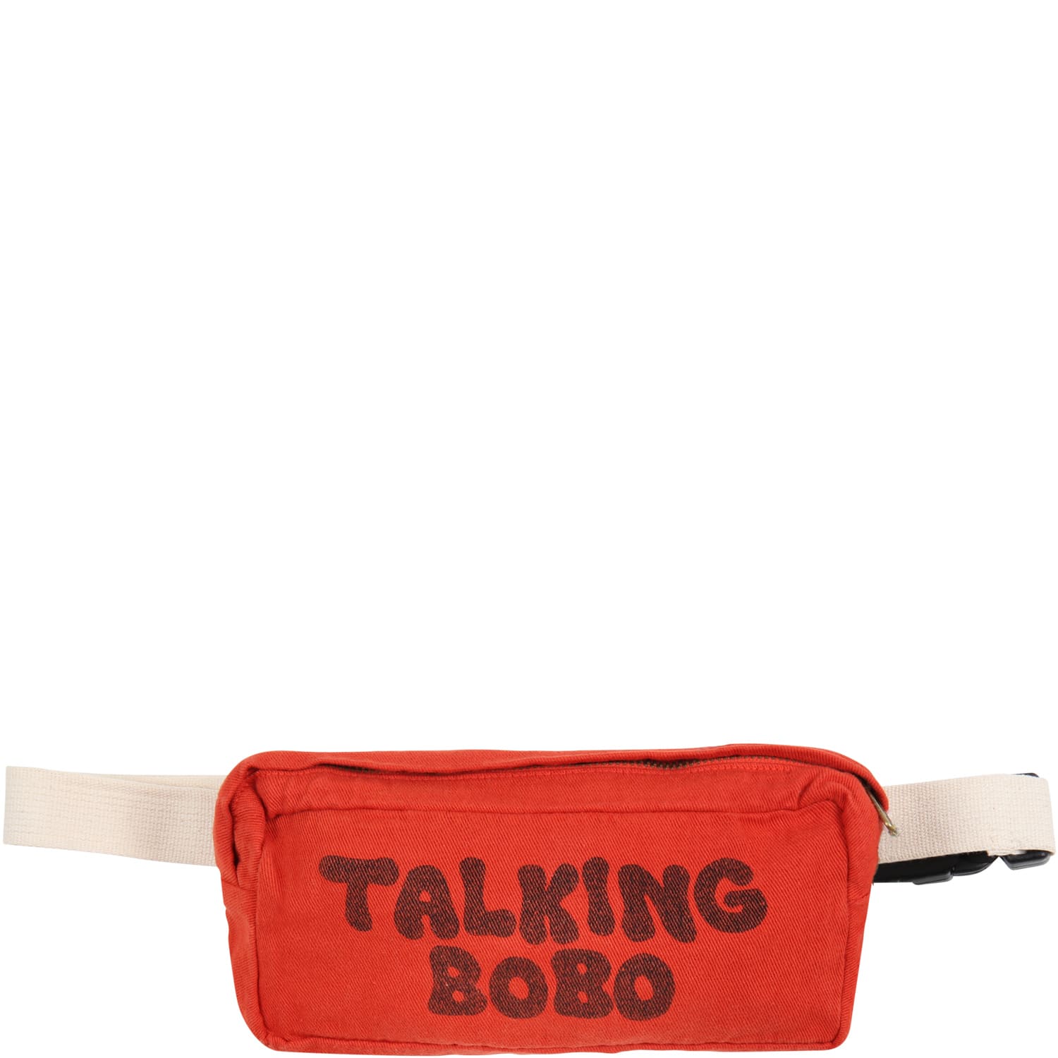 Bobo Choses Red Bag For Kids With Black Logo