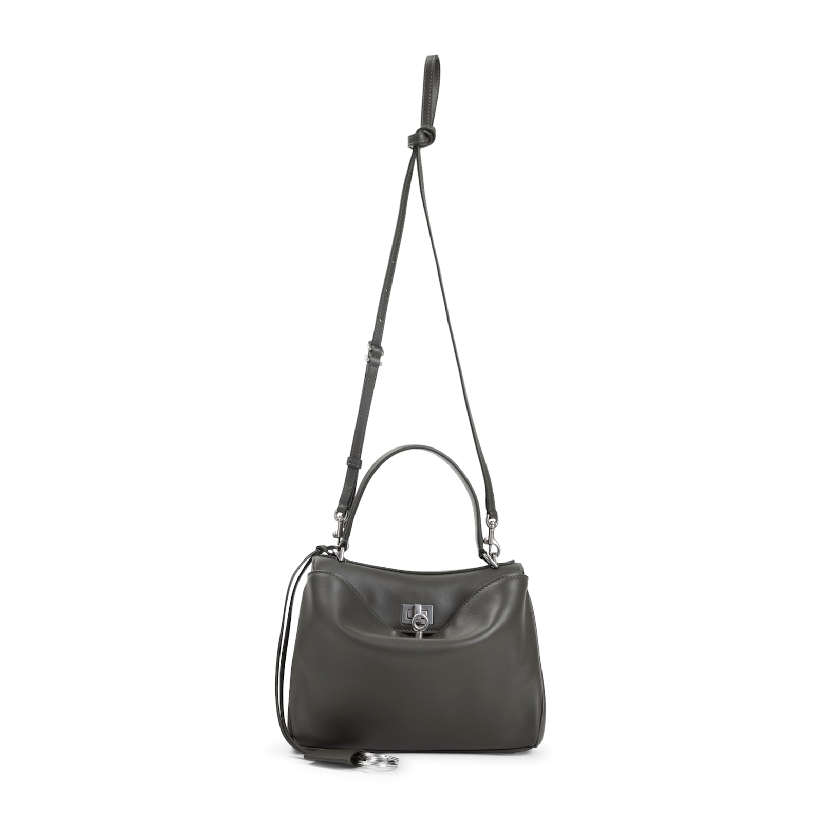 Balenciaga Rodeo Top Handle Handbag Women In Green
