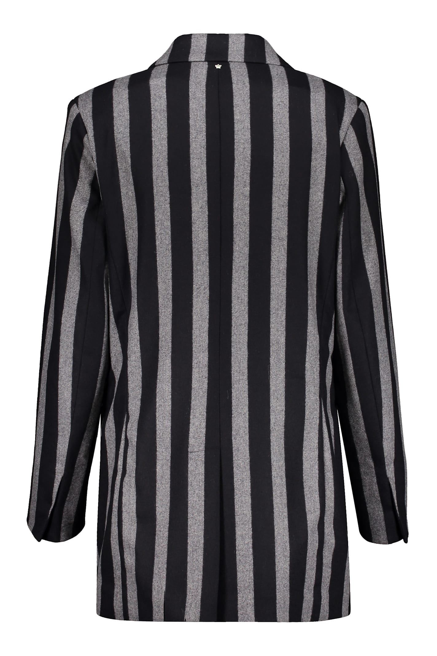 Lorena Antoniazzi Virgin Wool Blazer In Black