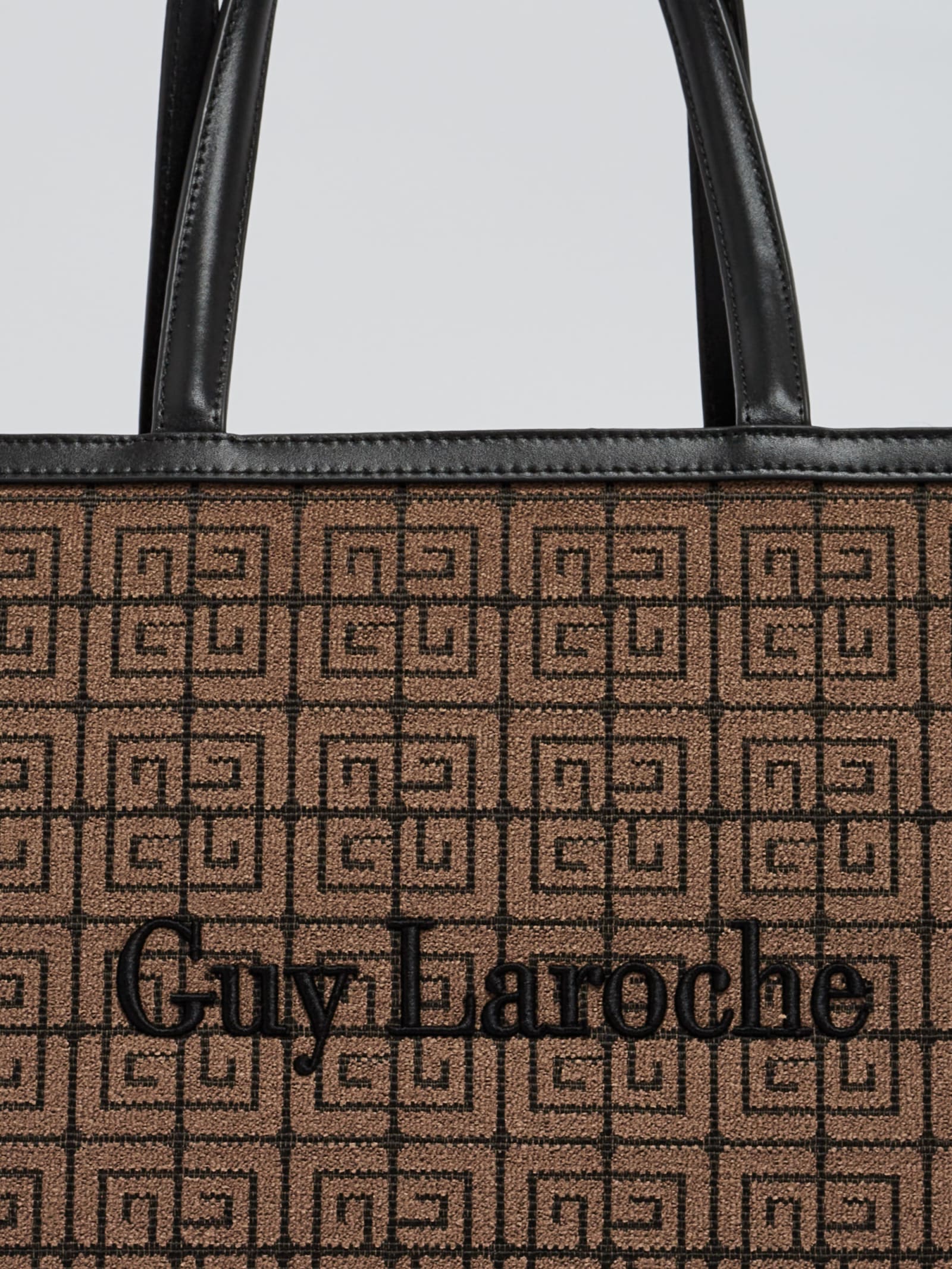 Guy Laroche Monogram Baguette Bag