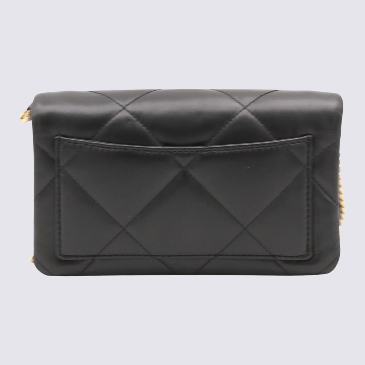 Tory Burch Black Leather Kira Crossbody Bag In Black