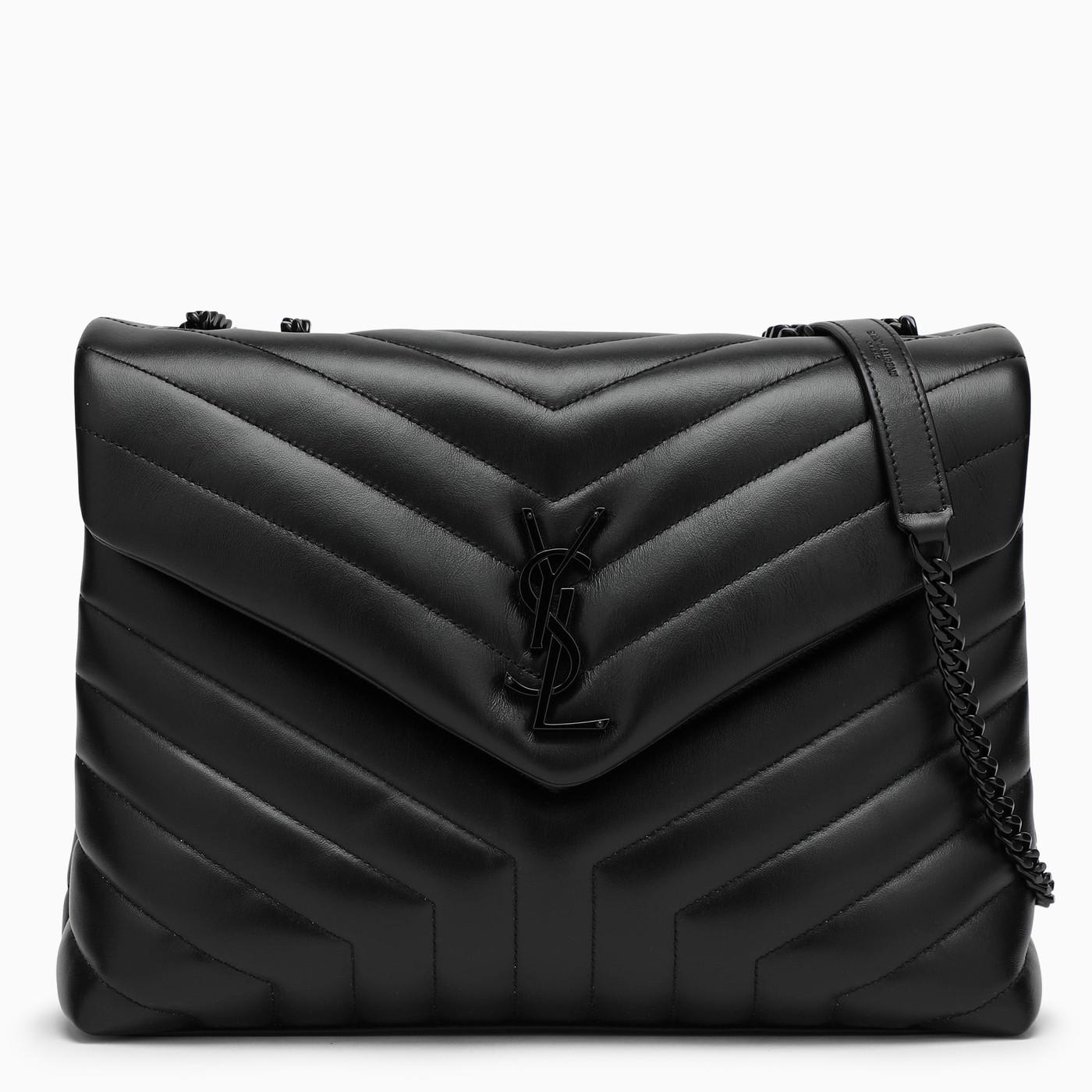 Black Medium Loulou Bag