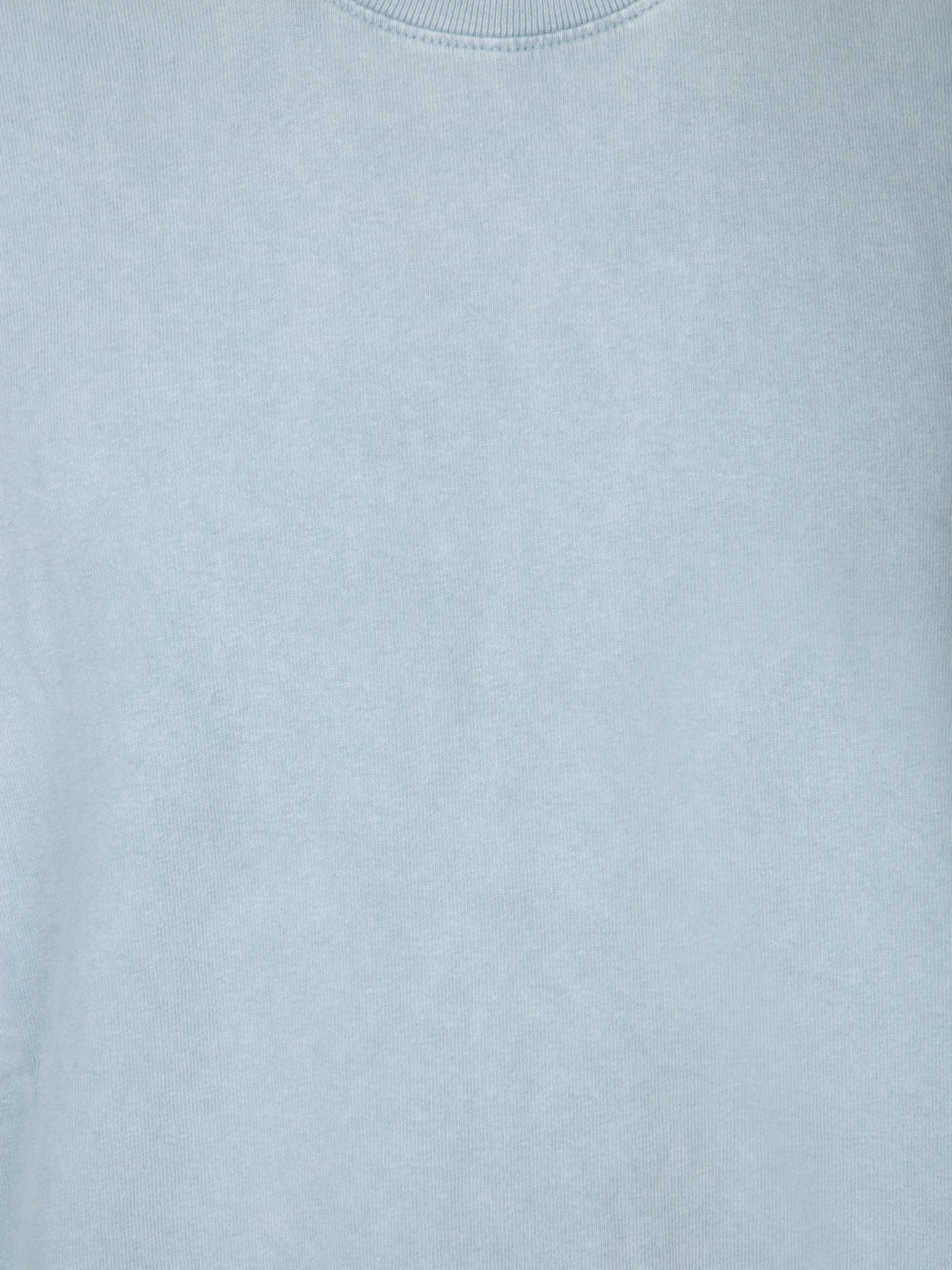 Axel Arigato Organic Cotton T-shirt With Refined Logo Detail In Blue